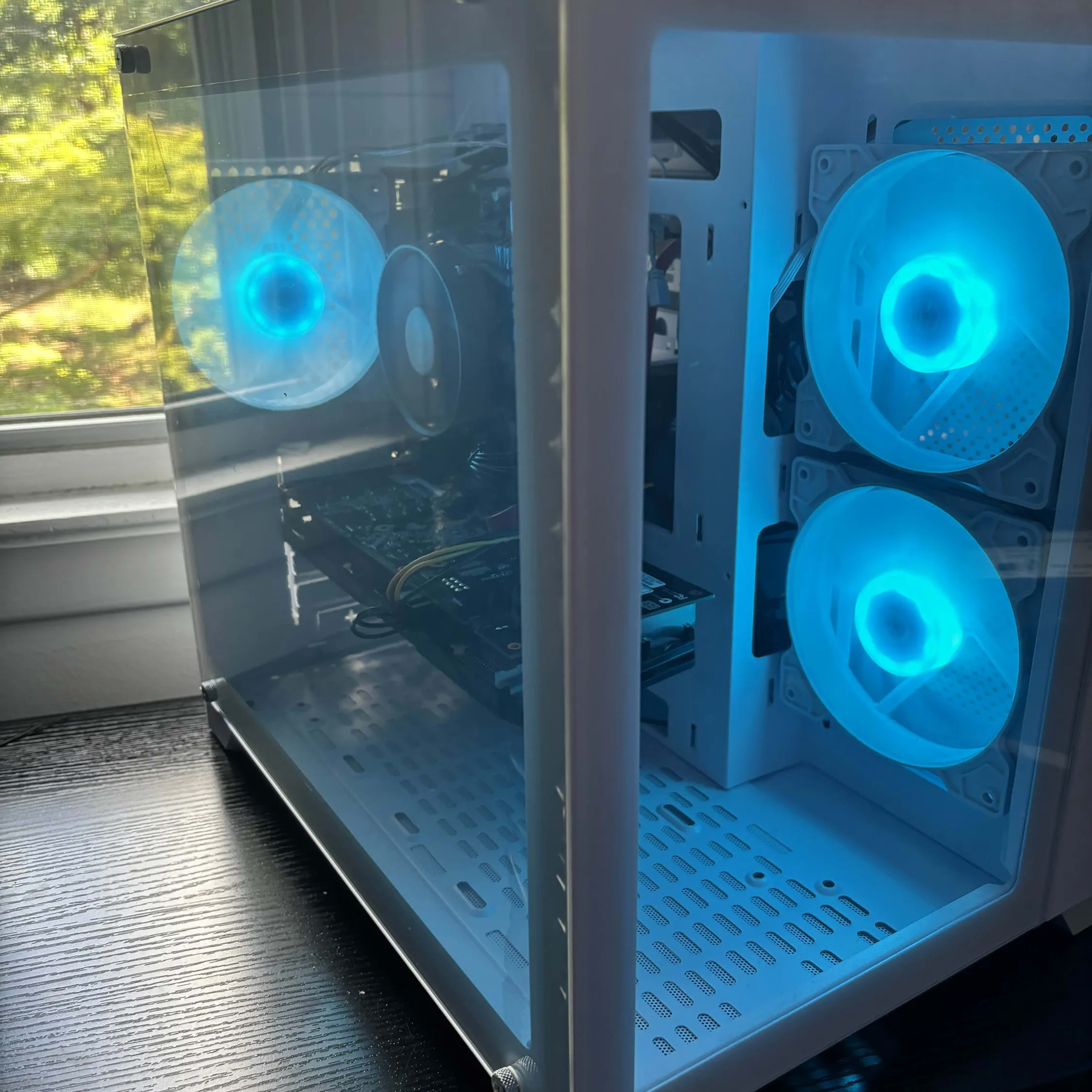 GAMING PC i5 16GB NVIDIA GTX 950 RGB Lighting RGB Fans Computer