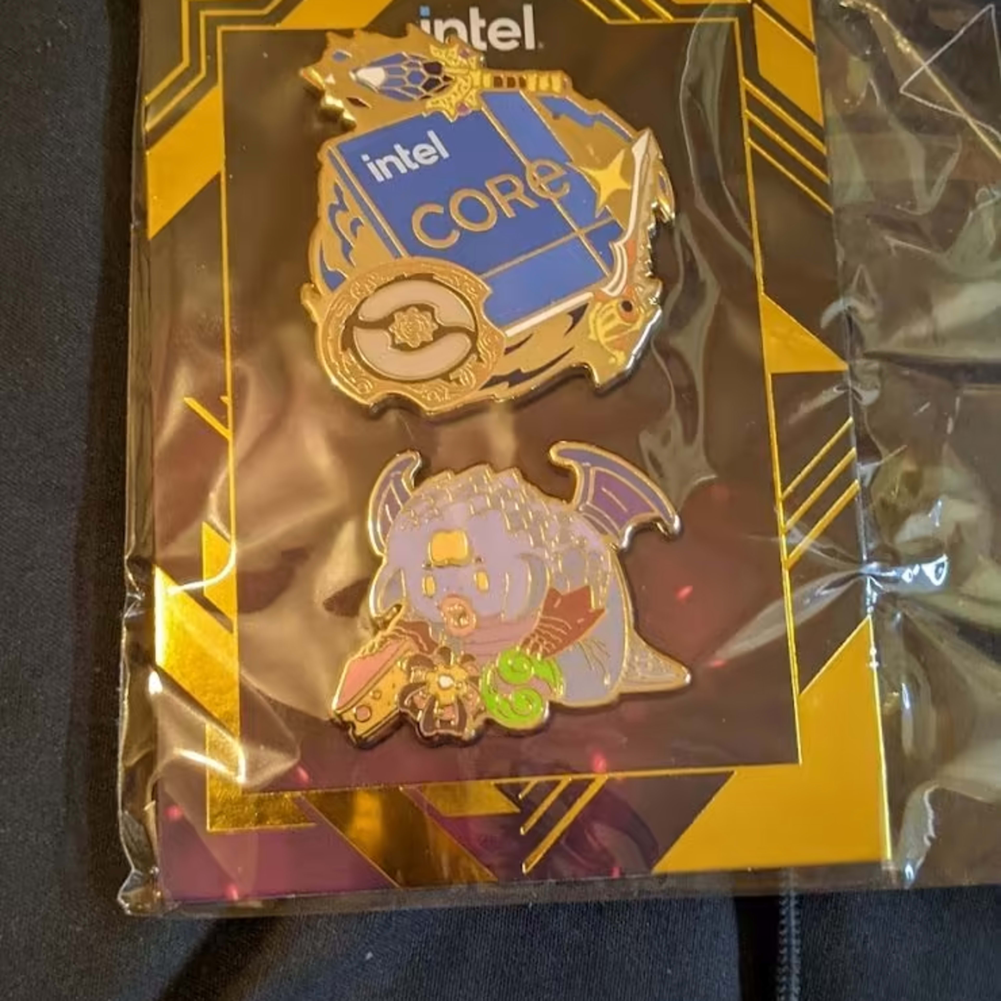 BNOB Intel / DOTA 2 The International 2021 Pins and Stickers 