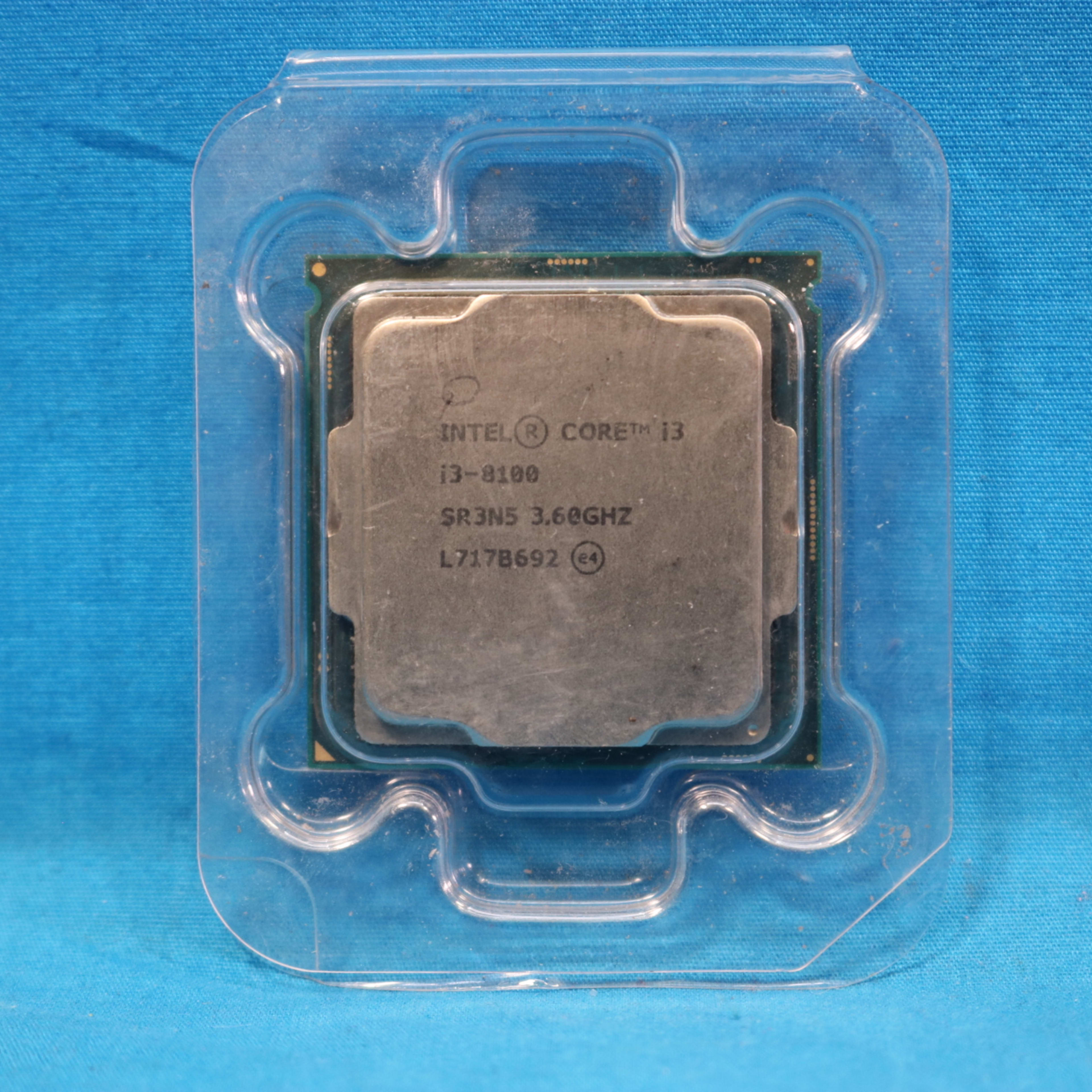 i3-8100 3.6Ghz 1151 Socket Quad Core CPU Processor Intel Core i3 8th Gen