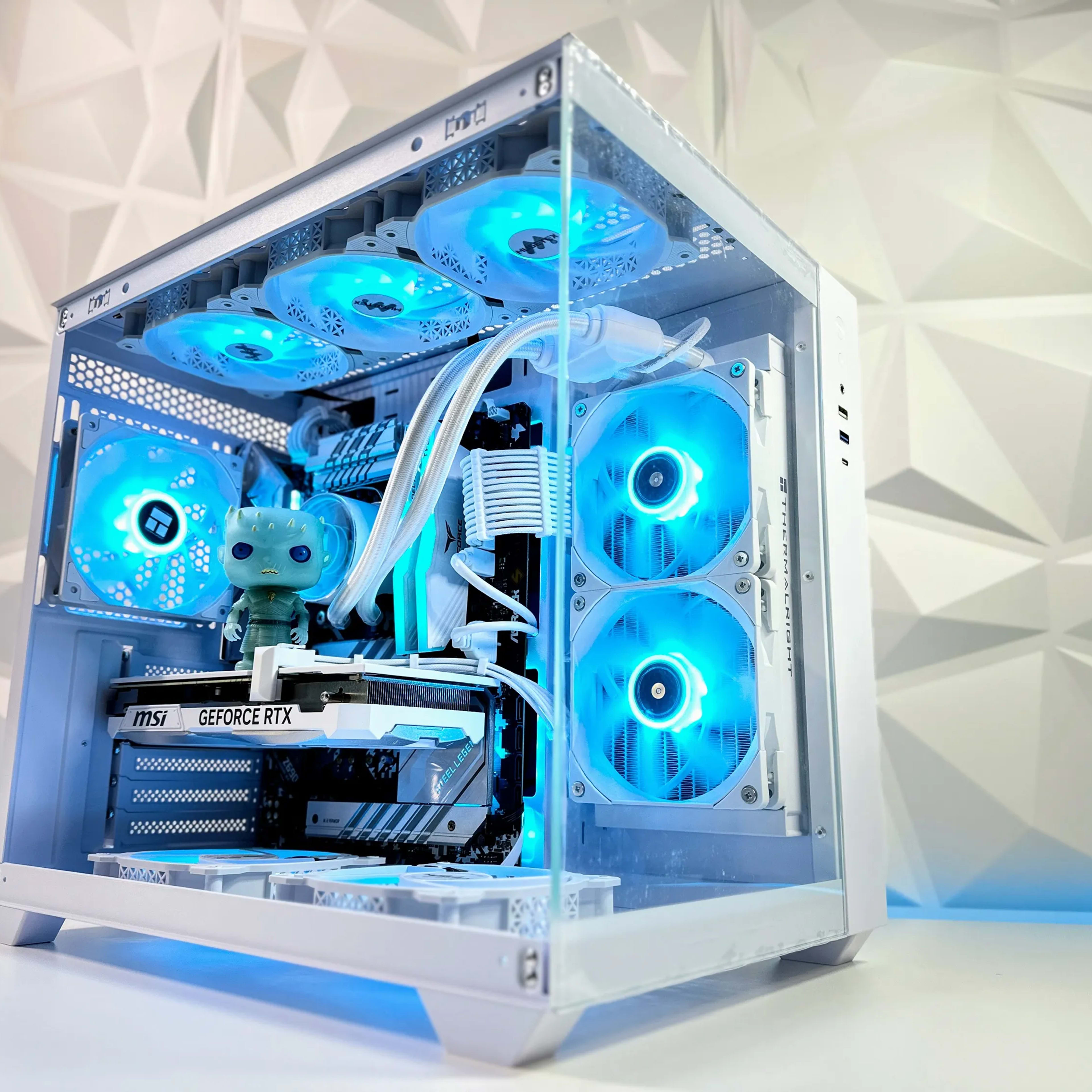 🧊👑 Night King🧟‍♂️🗡️ Gaming PC ️Nvidia RTX 4070 12GB ️Intel 13500 14 ...