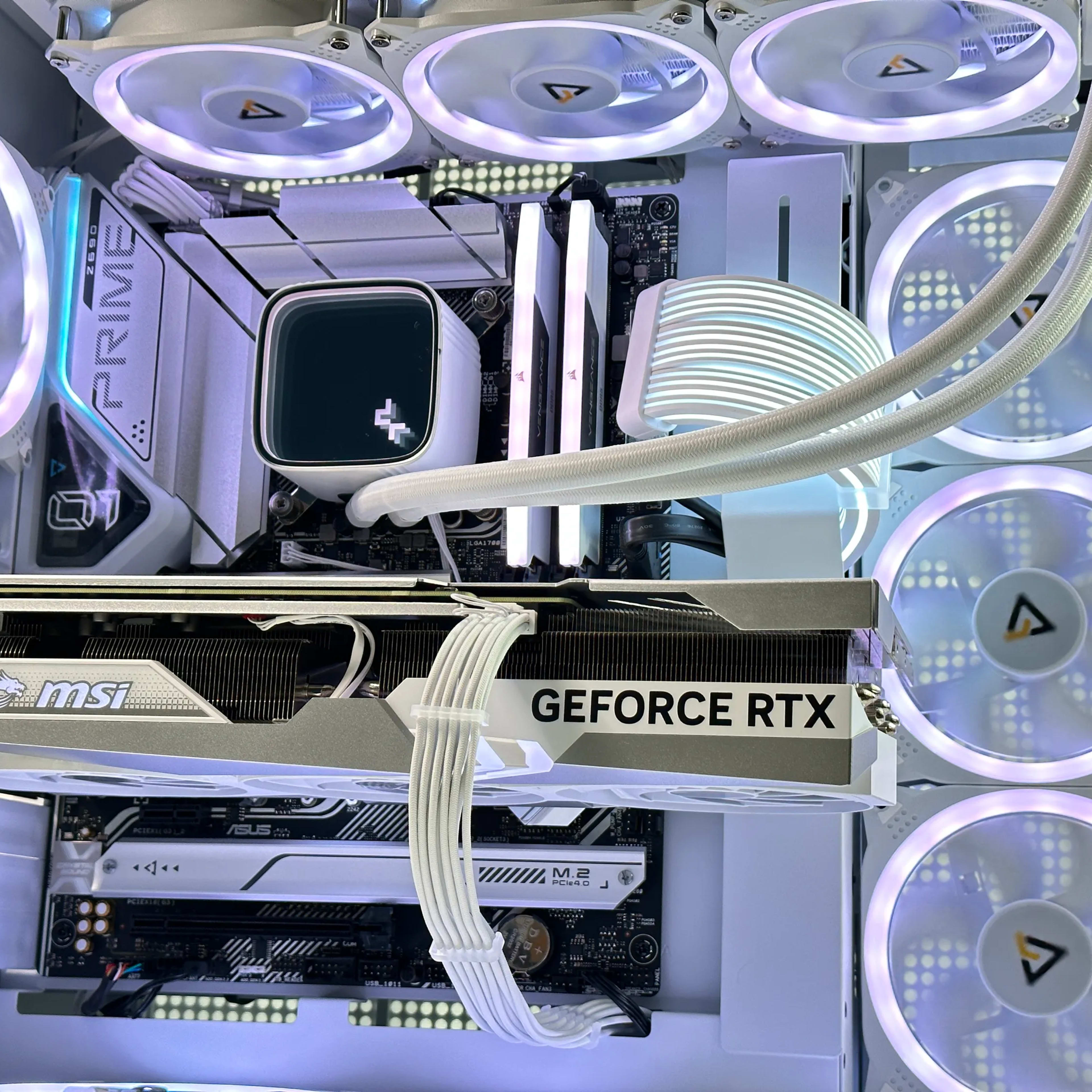 🤍👁️‍🗨️The Vision❄️Nvidia RTX 4070 TI 12GB◊Intel i9 12900K 16 Core◊32GB DDR5◊2TB NVME