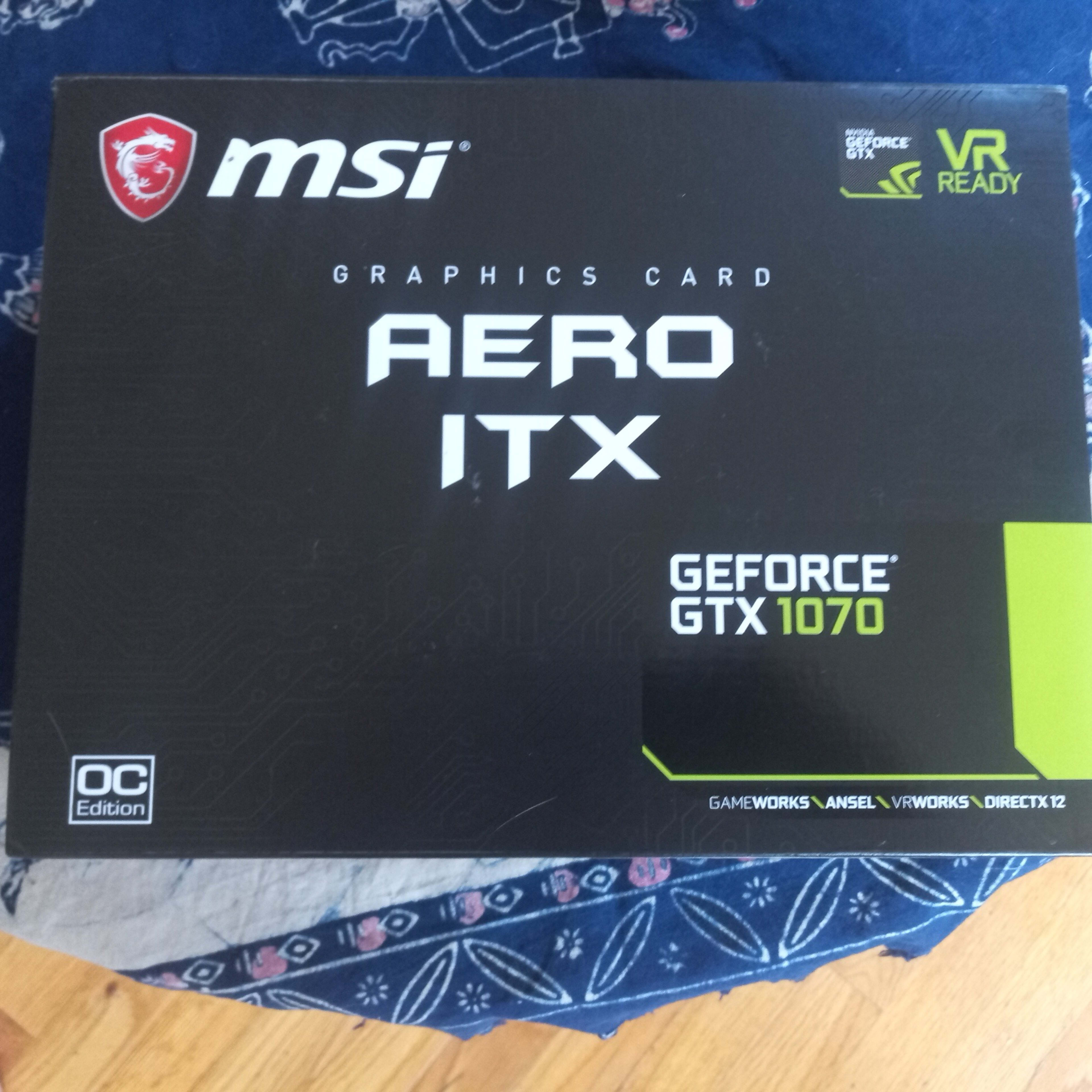 MSI AERO GTX 1070 ITX OC