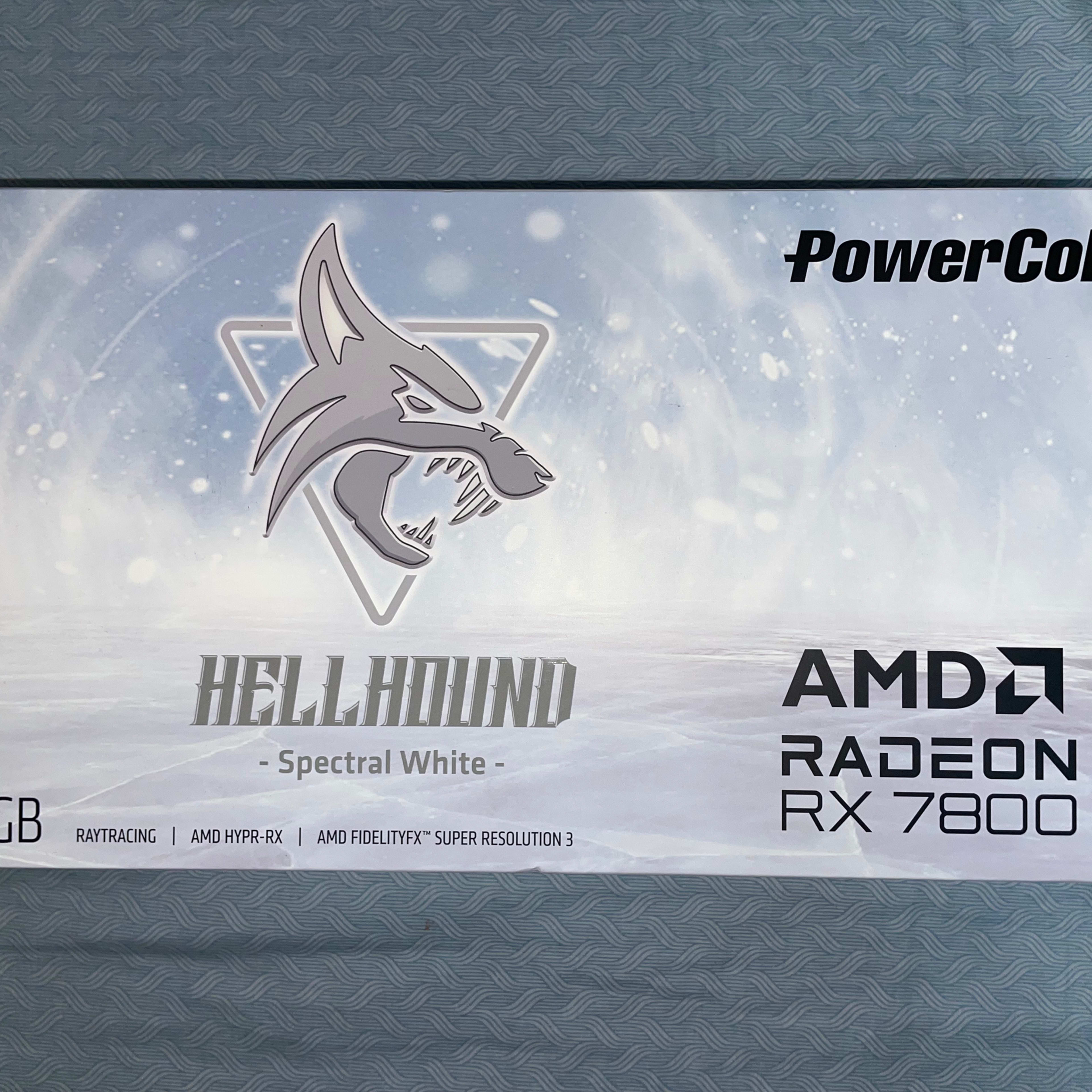 PowerColor Hellhound Spectral White RX 7800 XT