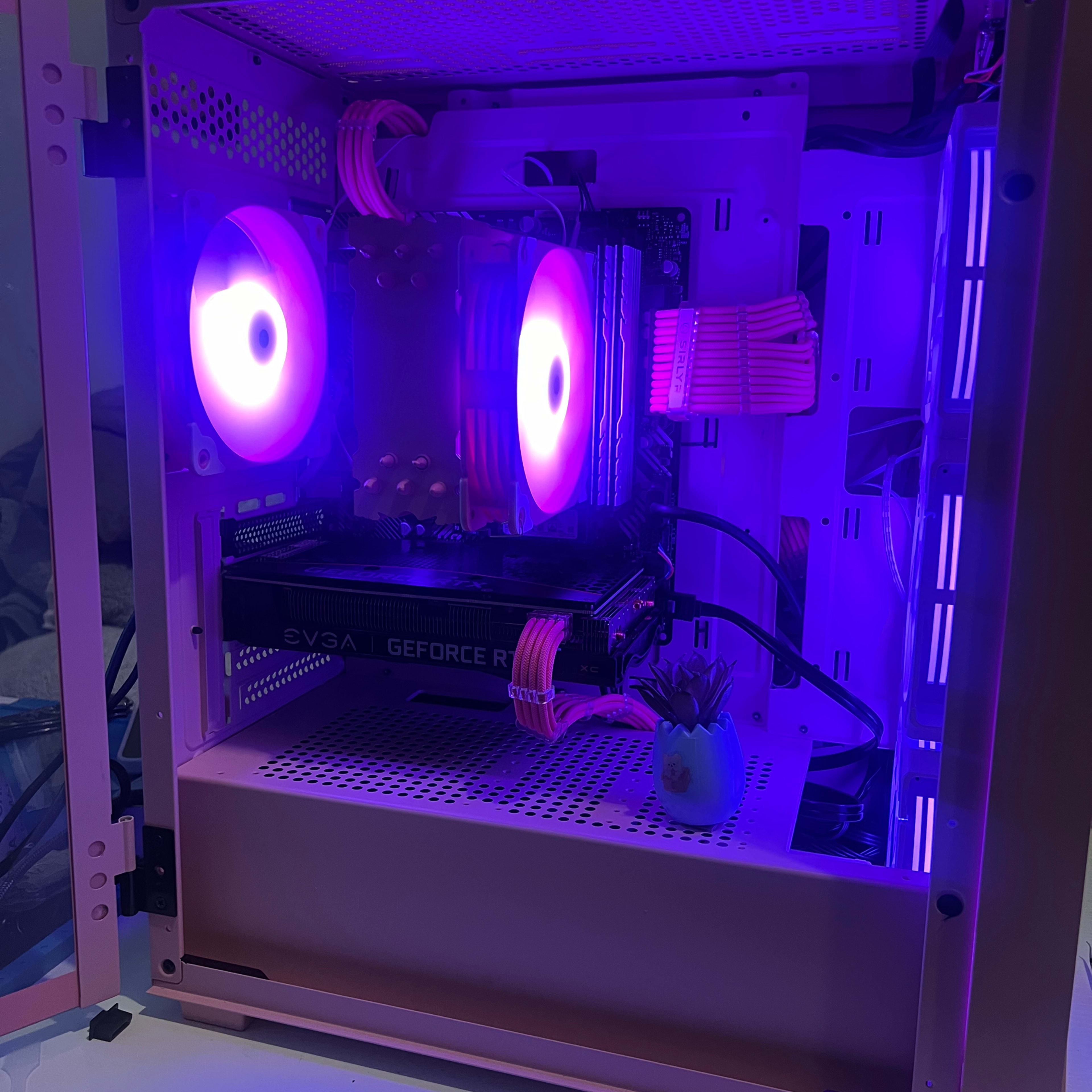 Pink 🌸 Gaming PC | Ryzen 7 3700X | EVGA RTX 3060 12GB | 16GB RAM | 512GB SSD | Windows 11 Home