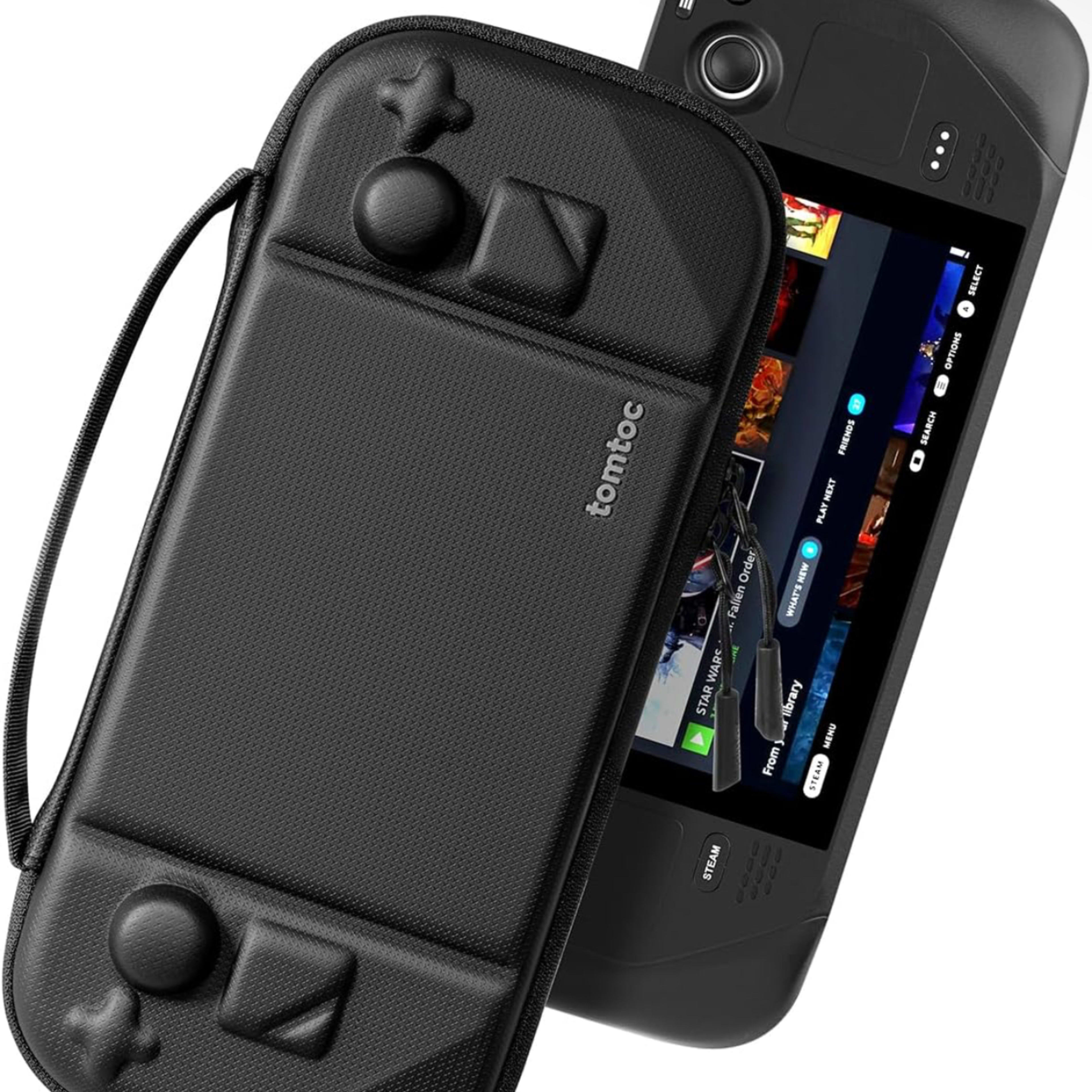 tomtoc Carrying Case Compatible with Steam Deck/Steam Deck OLED, Protective case