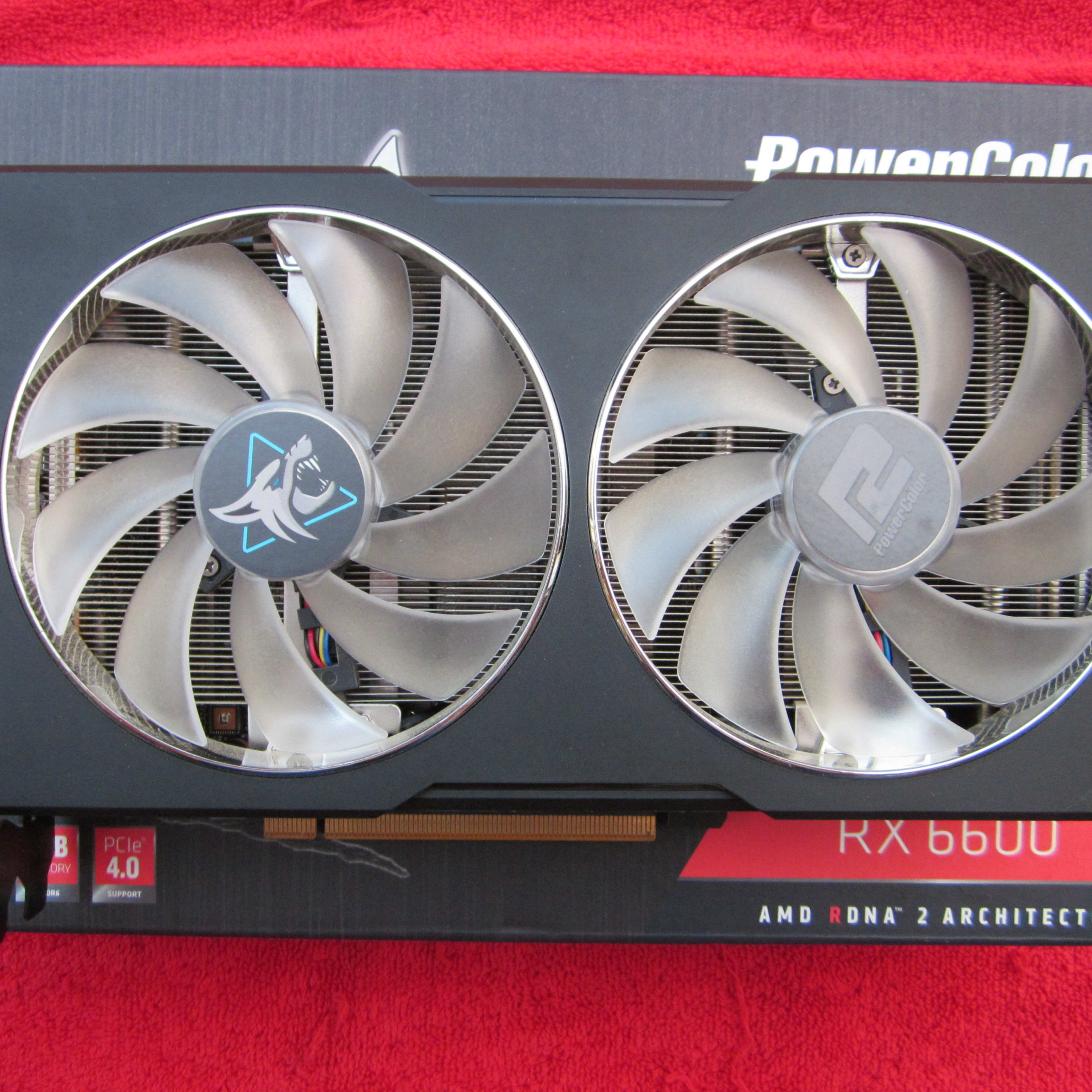 PowerColor Hellhound AMD Radeon RX 6600 8GB GDDR6 Graphics Card