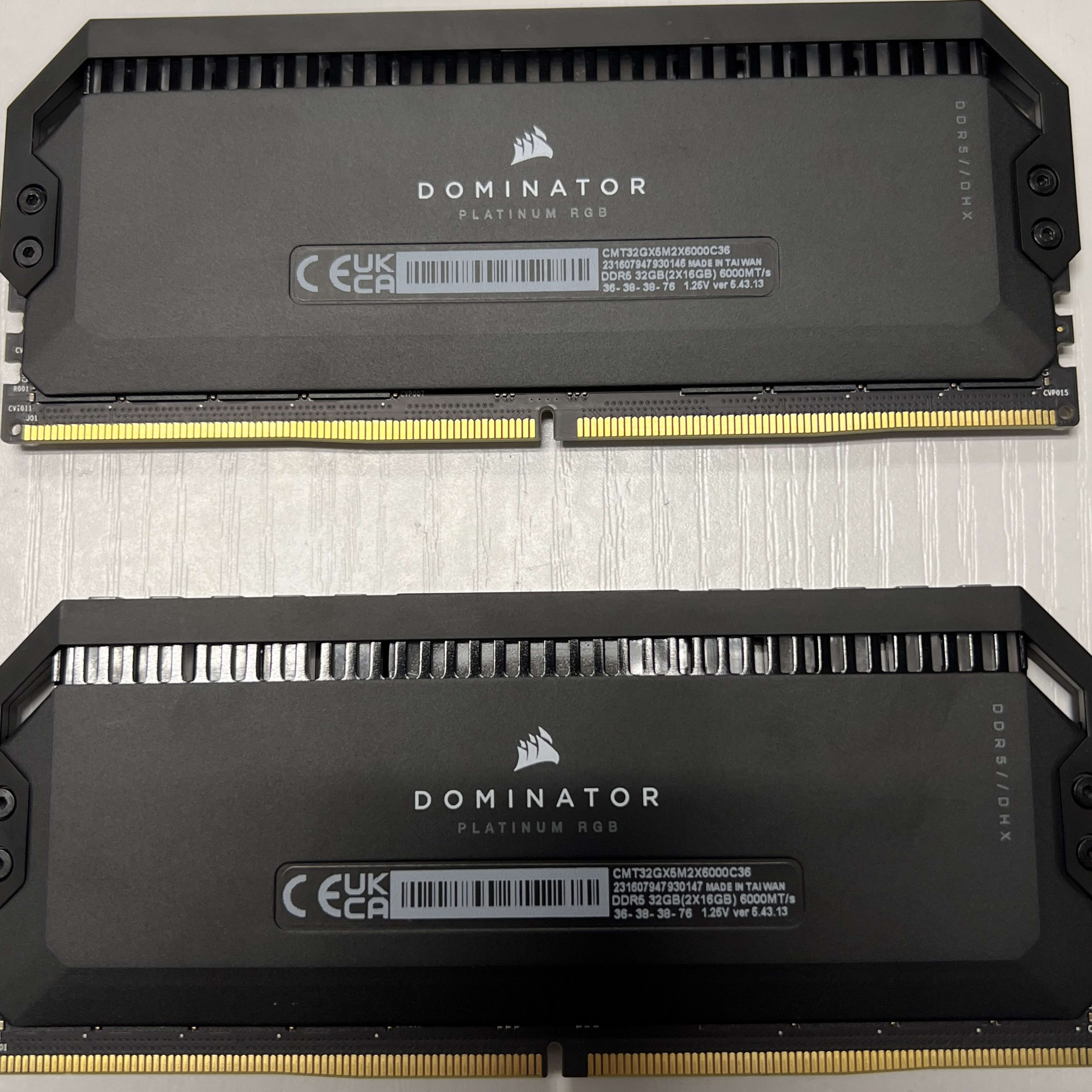 Corsair Dominator DDR5 32GB (2x16) 6000