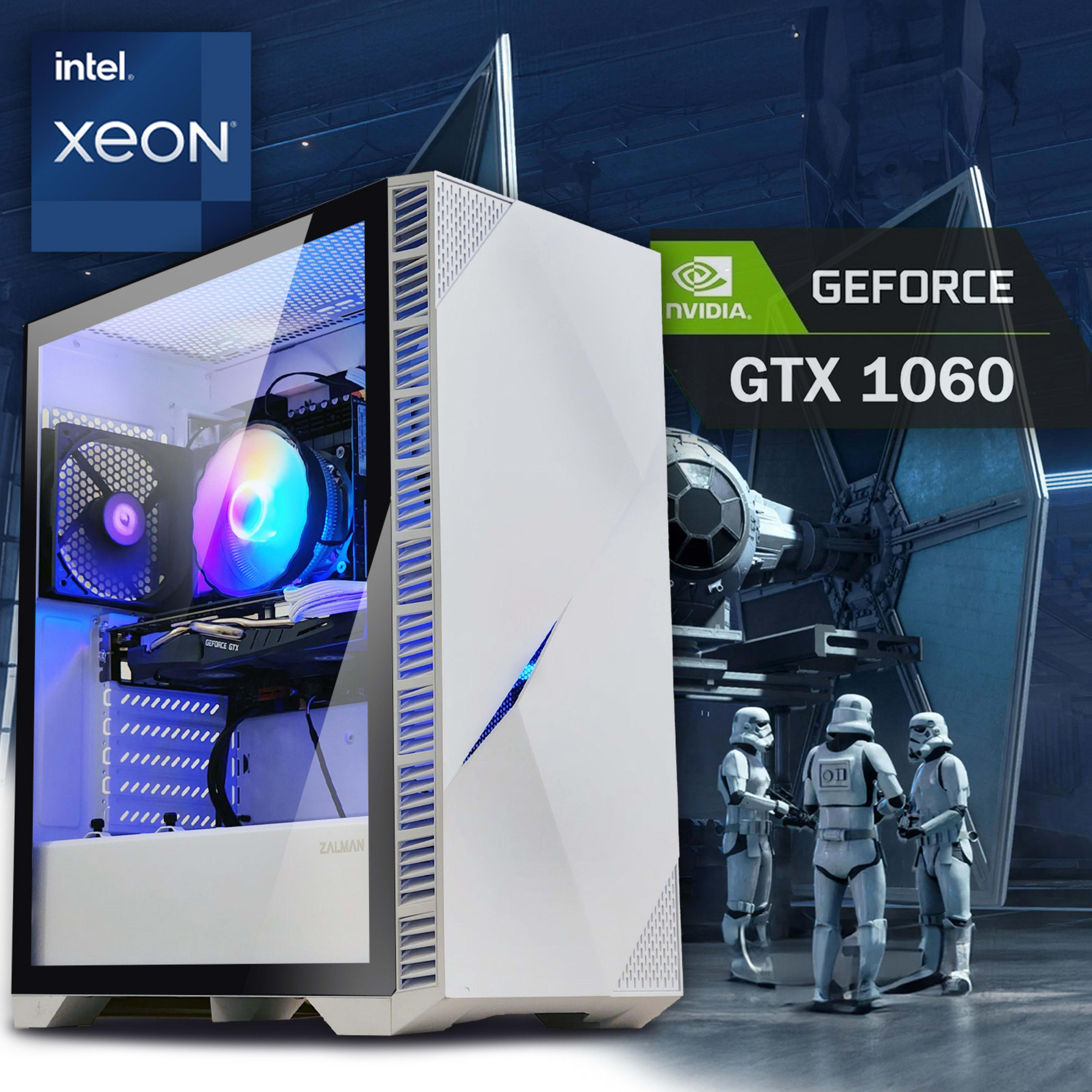 ❄️ Top Value Gaming PC! | GTX 1060, INTEL 8-CORE, 16GB RAM ❄️ Top Value Gaming PC! | GTX 1060, INTEL 8-CORE, 16GB RAM