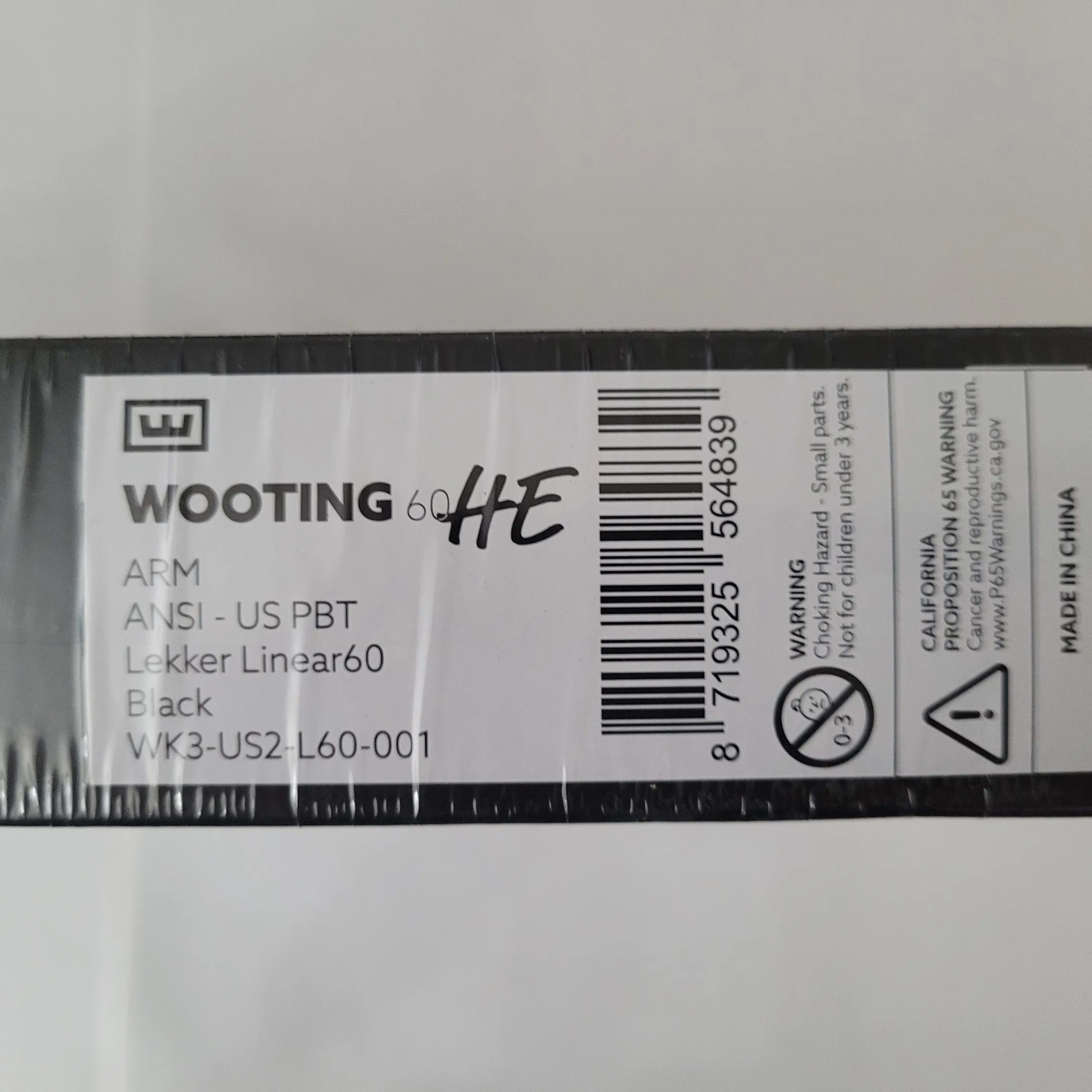 Wooting 60HE 60% Analog Keyboard Sealed