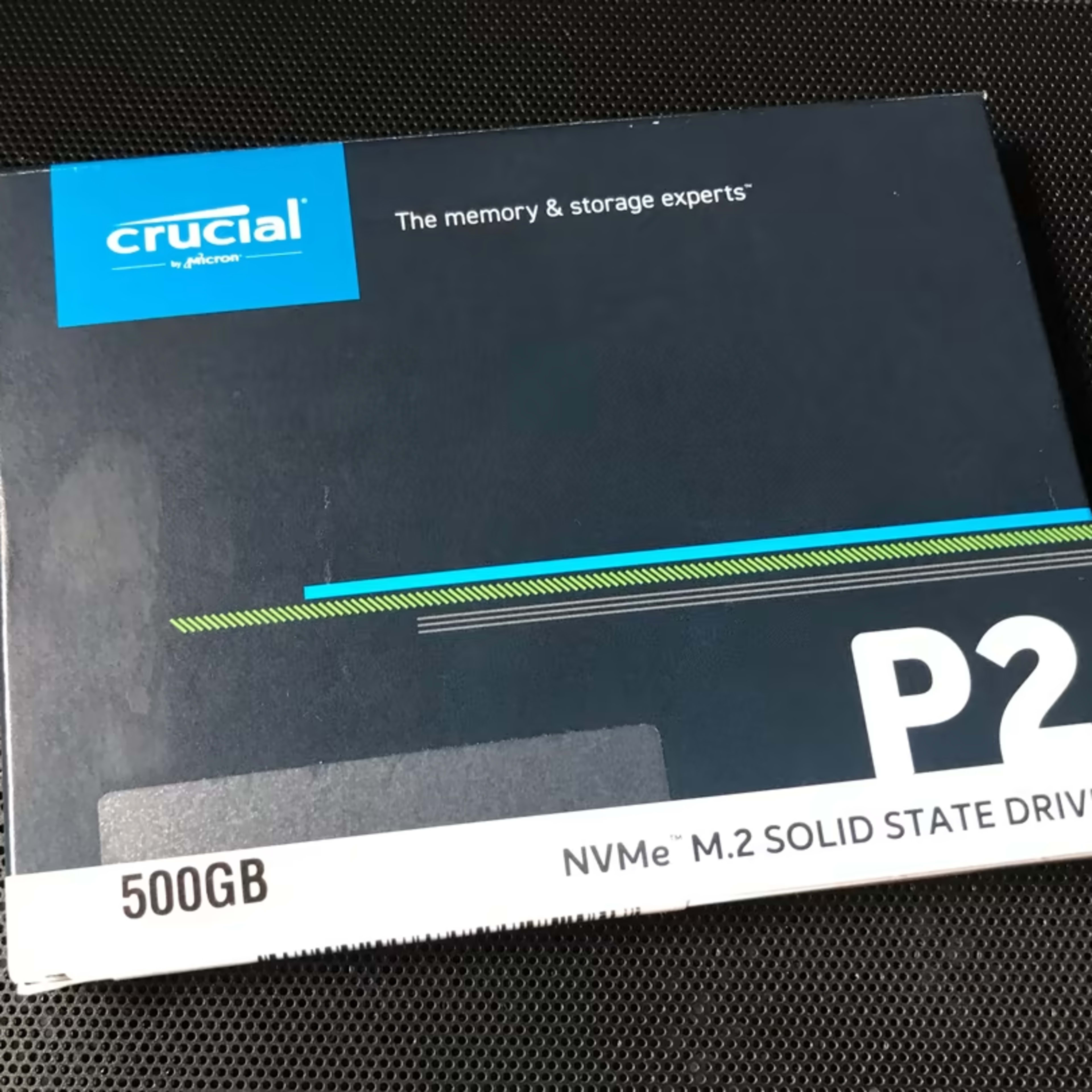 Crucial P2 M.2 NVME SSD 500GB