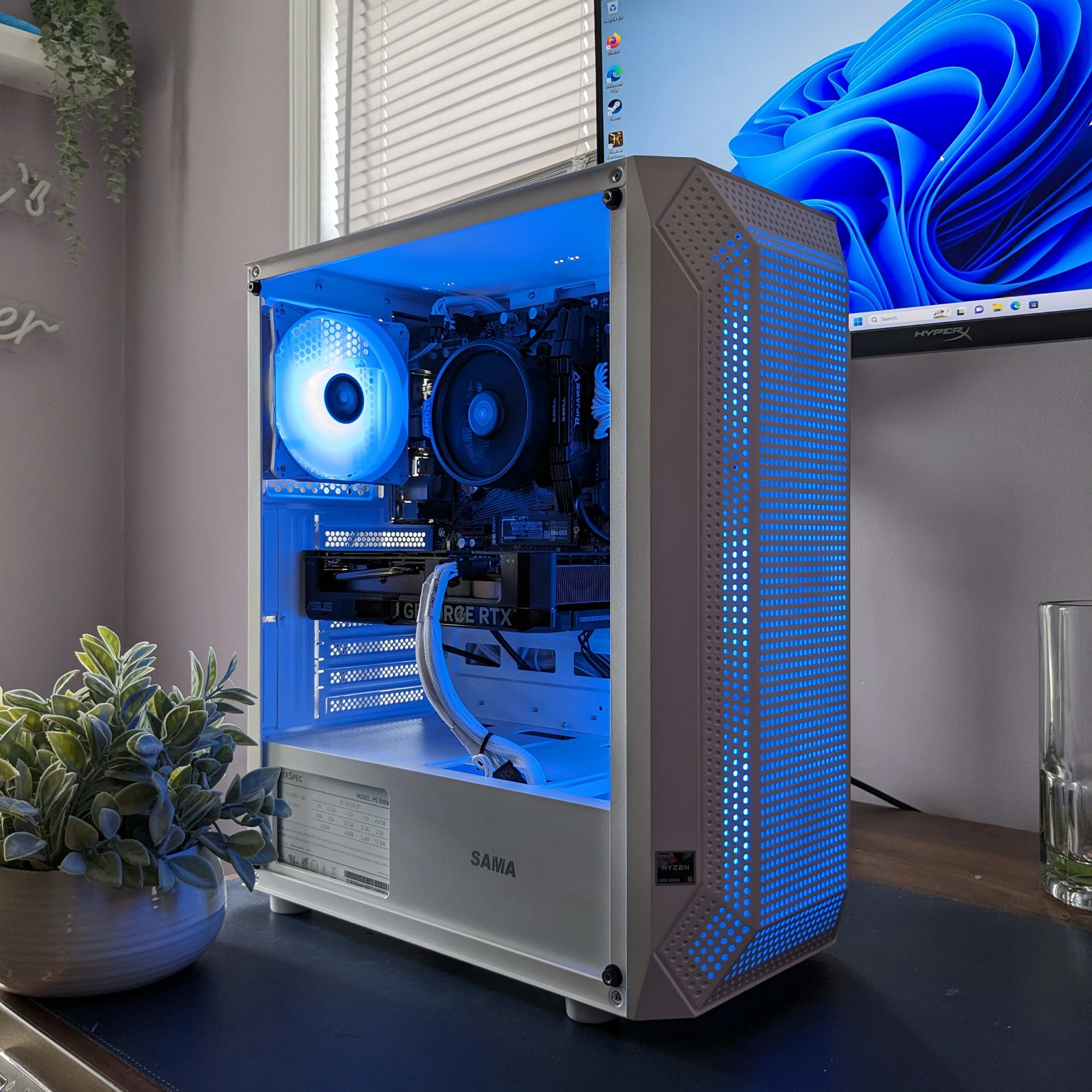 "Claymore" Class Gaming PC (Ryzen 5 5500 + RTX 4060)