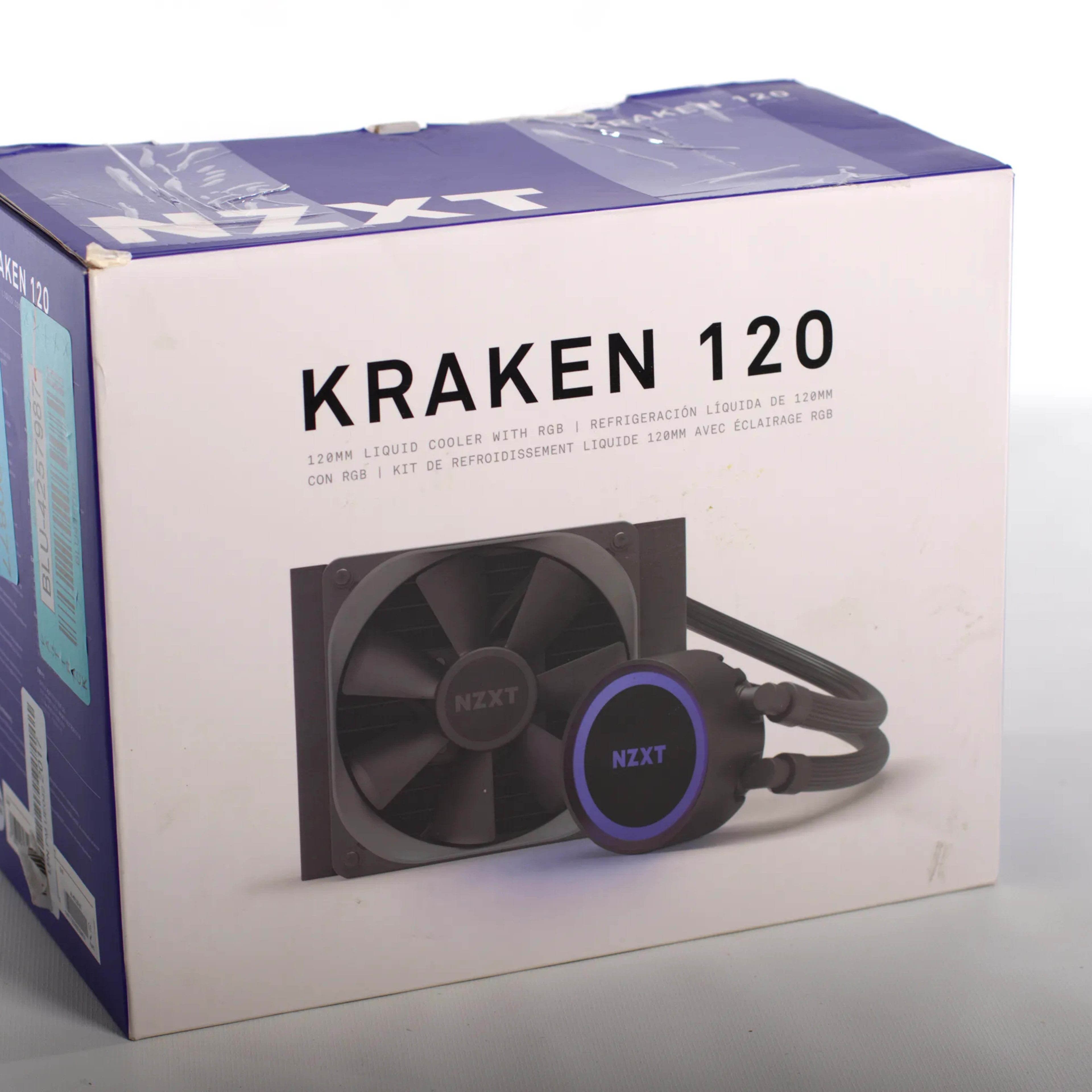 NZXT Kraken 120mm AIO Liquid Cooler - Black - New