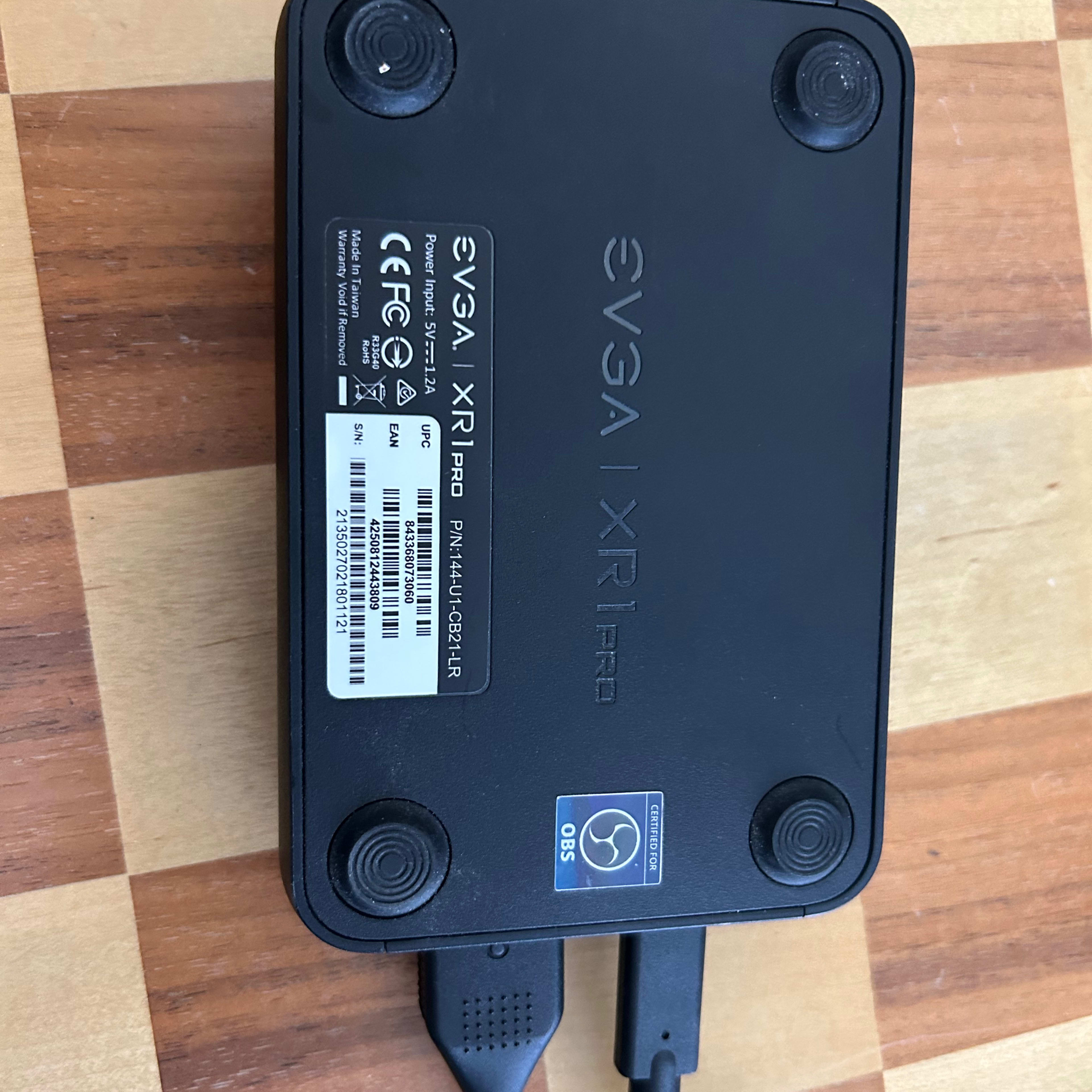 EVGA XR1 Pro USB HDMI Capture Device Jawa