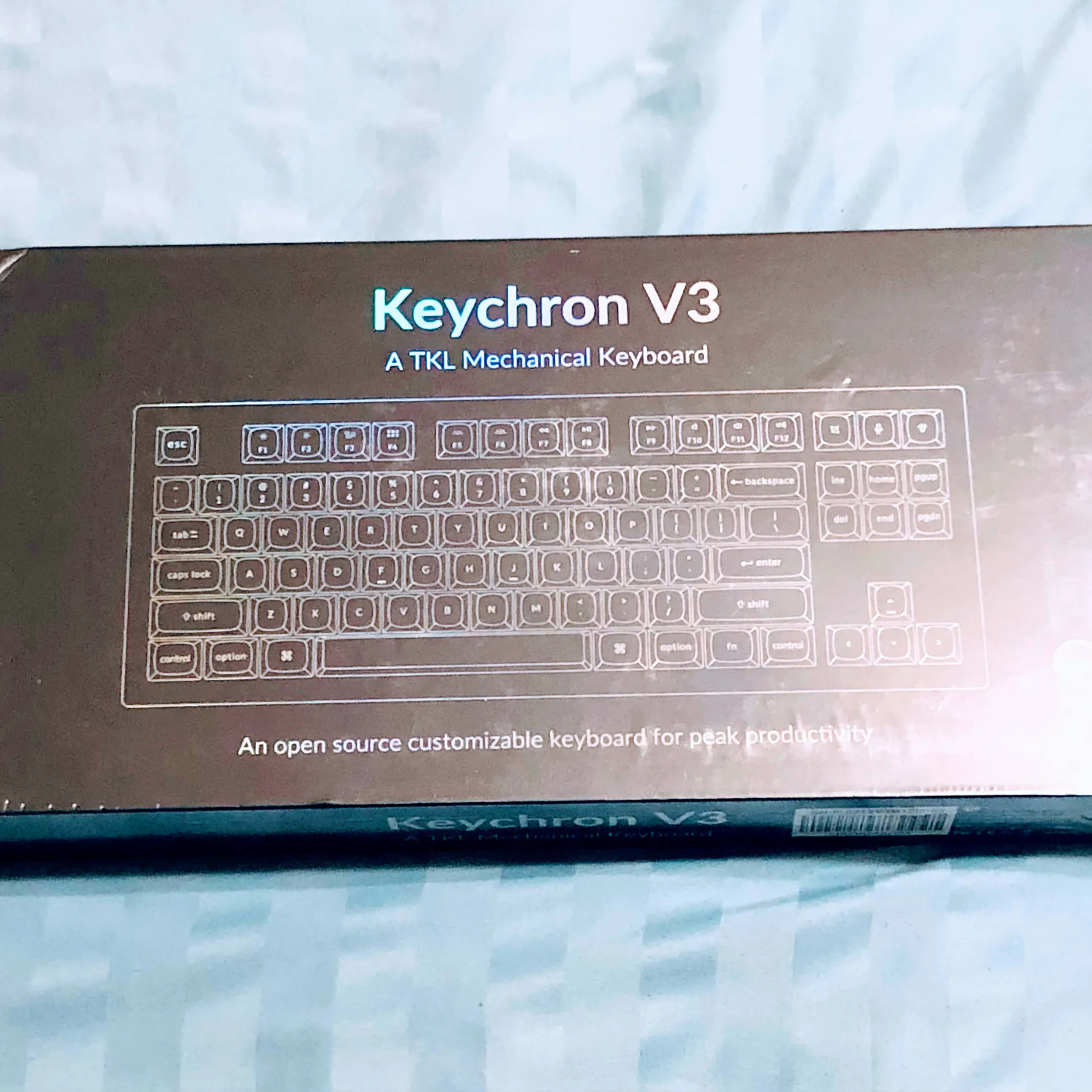 Keychron V3 QMK Custom Mechanical Keyboard (Linear K Pro Red Switches, Fully Assembled)