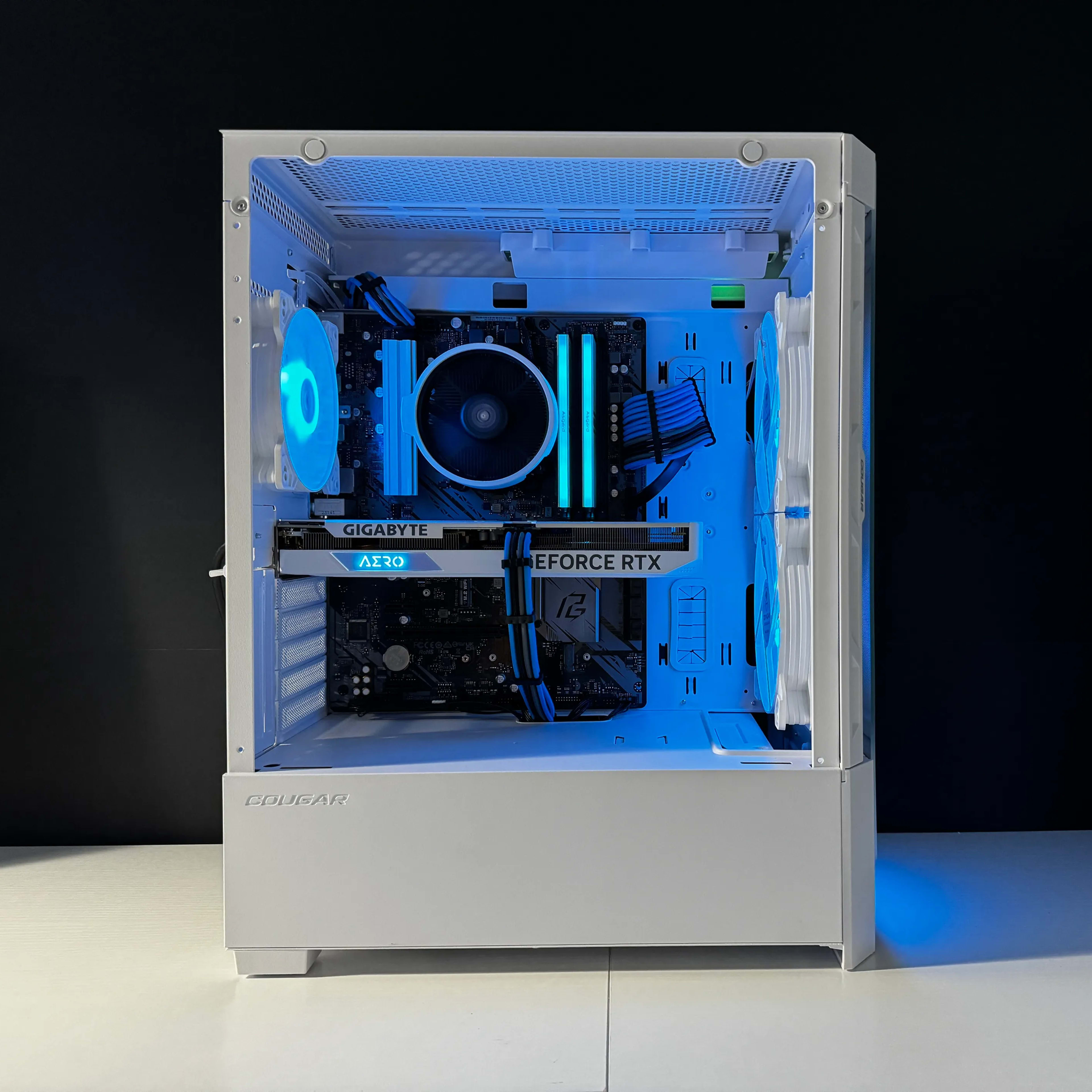 🌊OCEAN🌊Gaming PC | AMD Ryzen 5 3600 | 16GB DDR4 | RTX 4060 | 1TB m.2 SSD | Win11 PRO | Wi-Fi