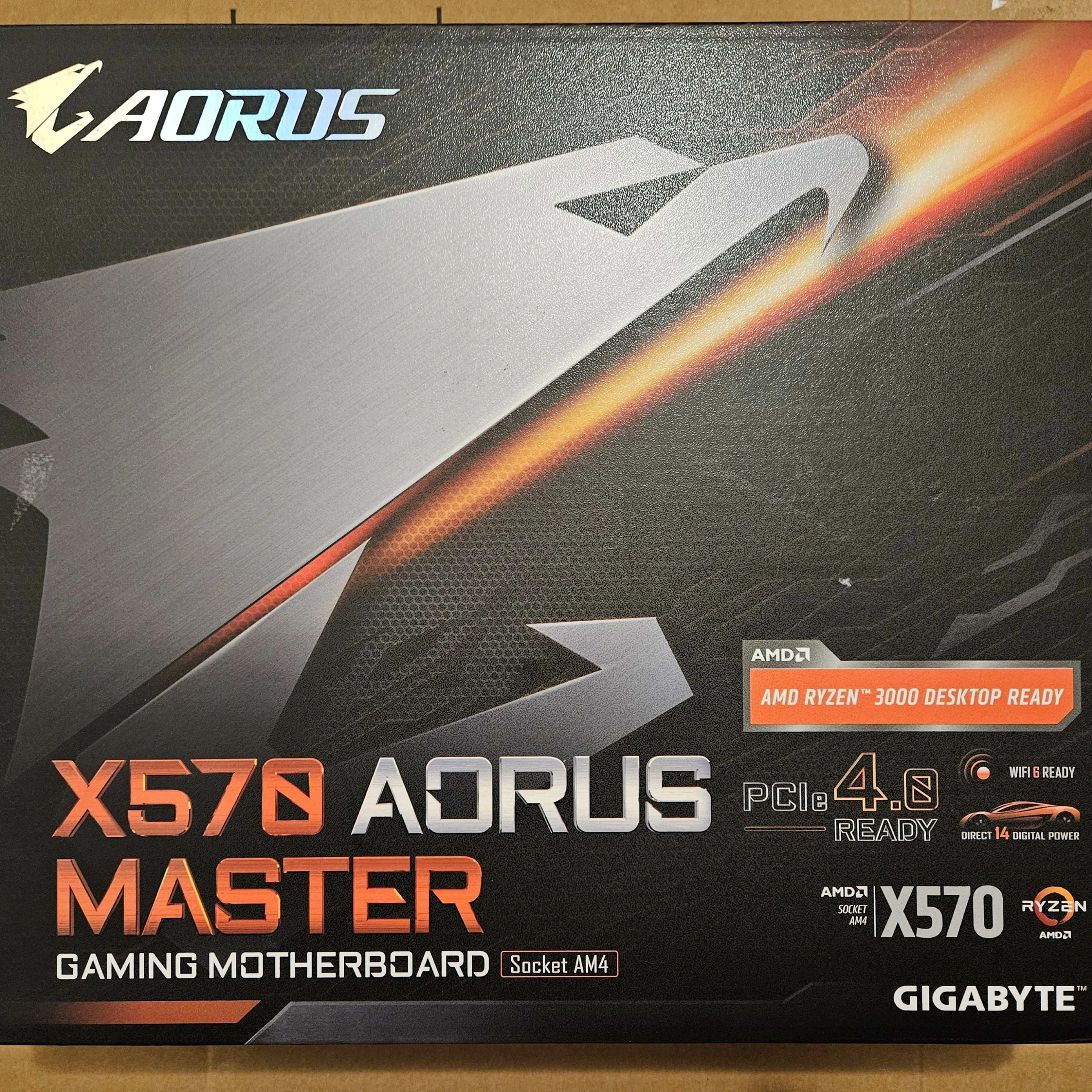 Gigabyte Aorus X570 Master - Socket AM4 - WiFi -USED