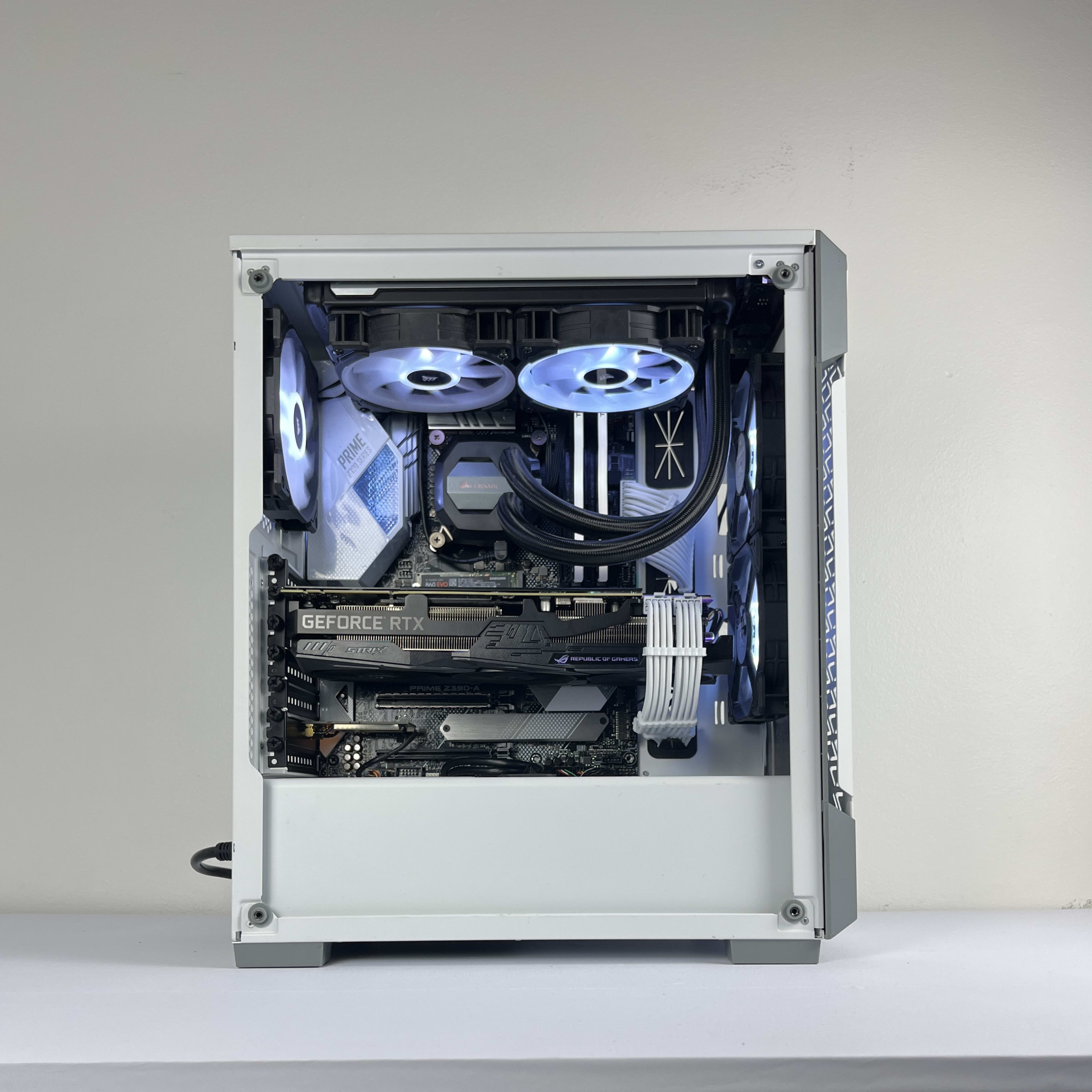 ❄️GLACIER❄️ | 1440p Gaming PC | Intel i7 9700k | Asus RTX 2080 | 32GB DDR4 3600MHz