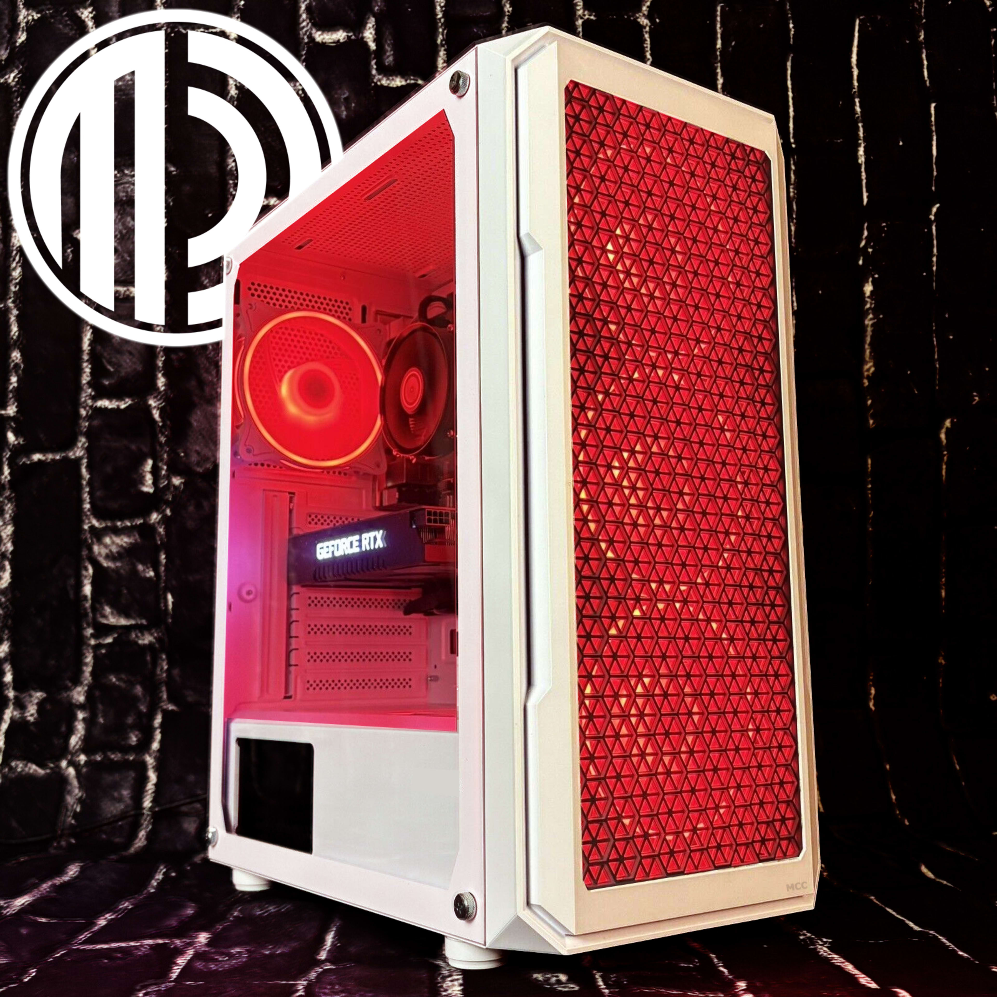 Custom Gaming PC, Intel i7-9700 4.70GHz Eight-Core, 16GB DDR4, 1TB SSD, RTX 4060 8GB, WiFi, White | Jawa Custom Gaming PC, Intel i7-9700 4.70GHz Eight-Core, 16GB DDR4, 1TB SSD, RTX 4060 8GB, WiFi, White | Jawa