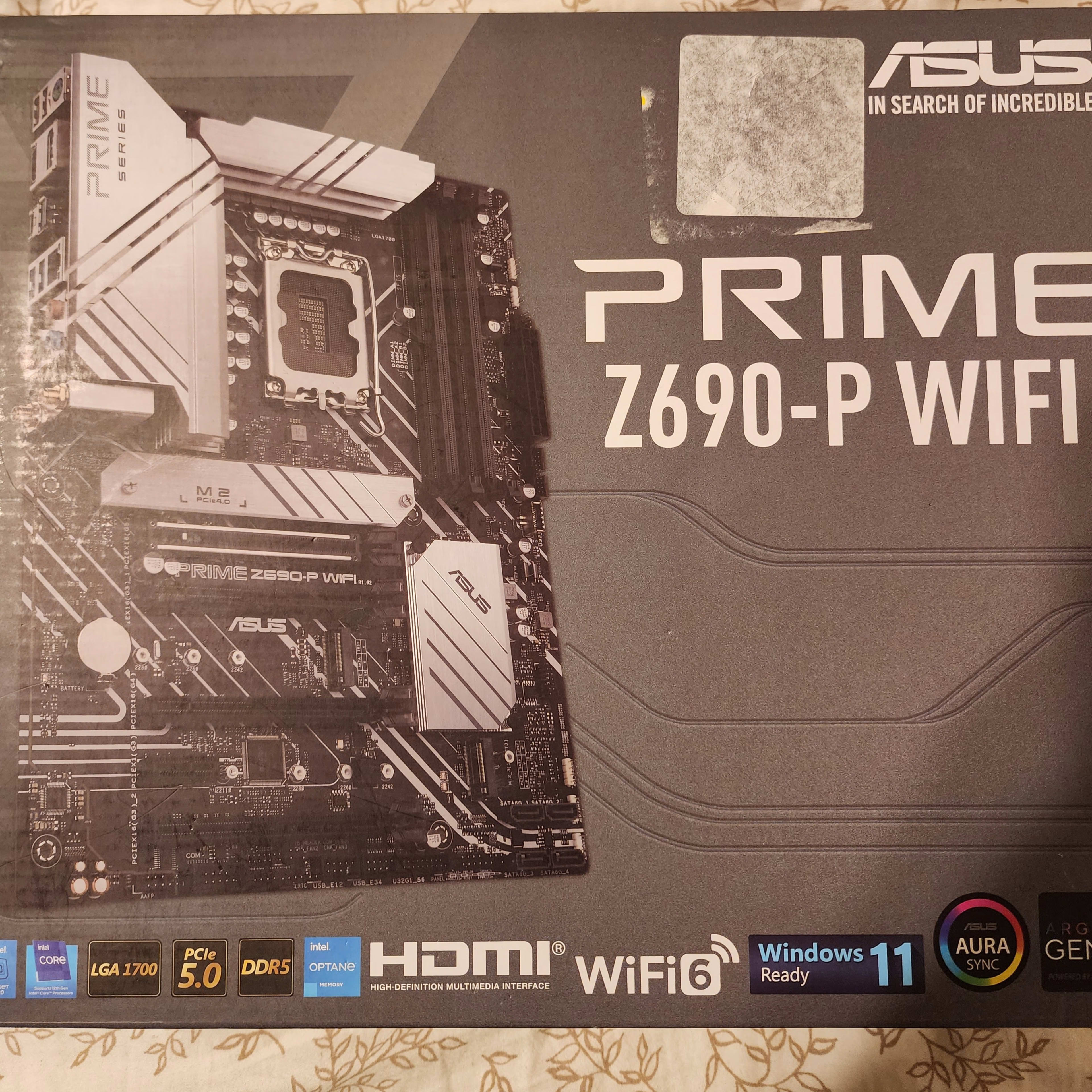 Open 📦! Asus PRIME Z690-P WIFI | DDR5