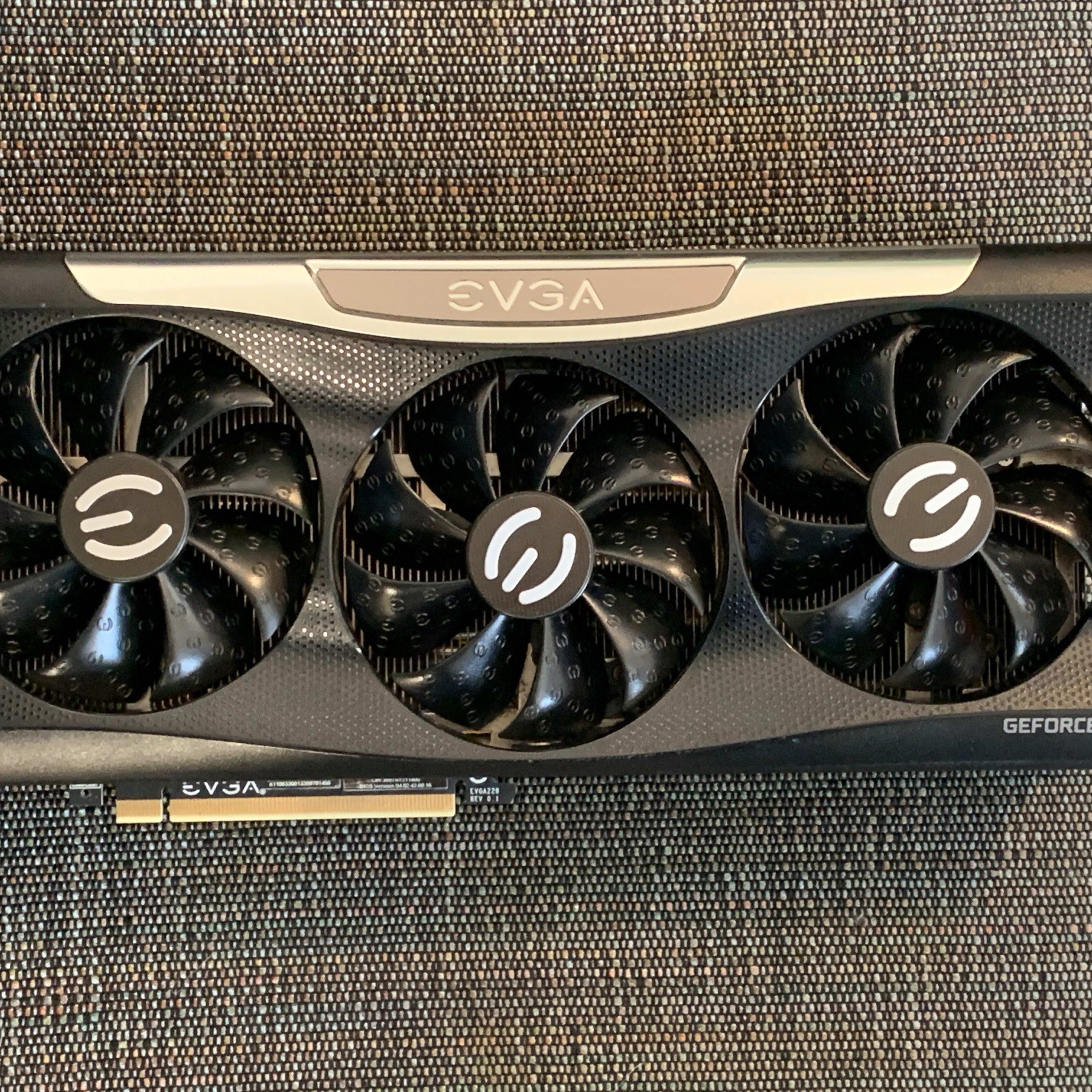 EVGA GeForce RTX 3080 FTW3 ULTRA GAMING, P/N 10G-P5-3897-KR, 10GB GDDR6X,  Used.