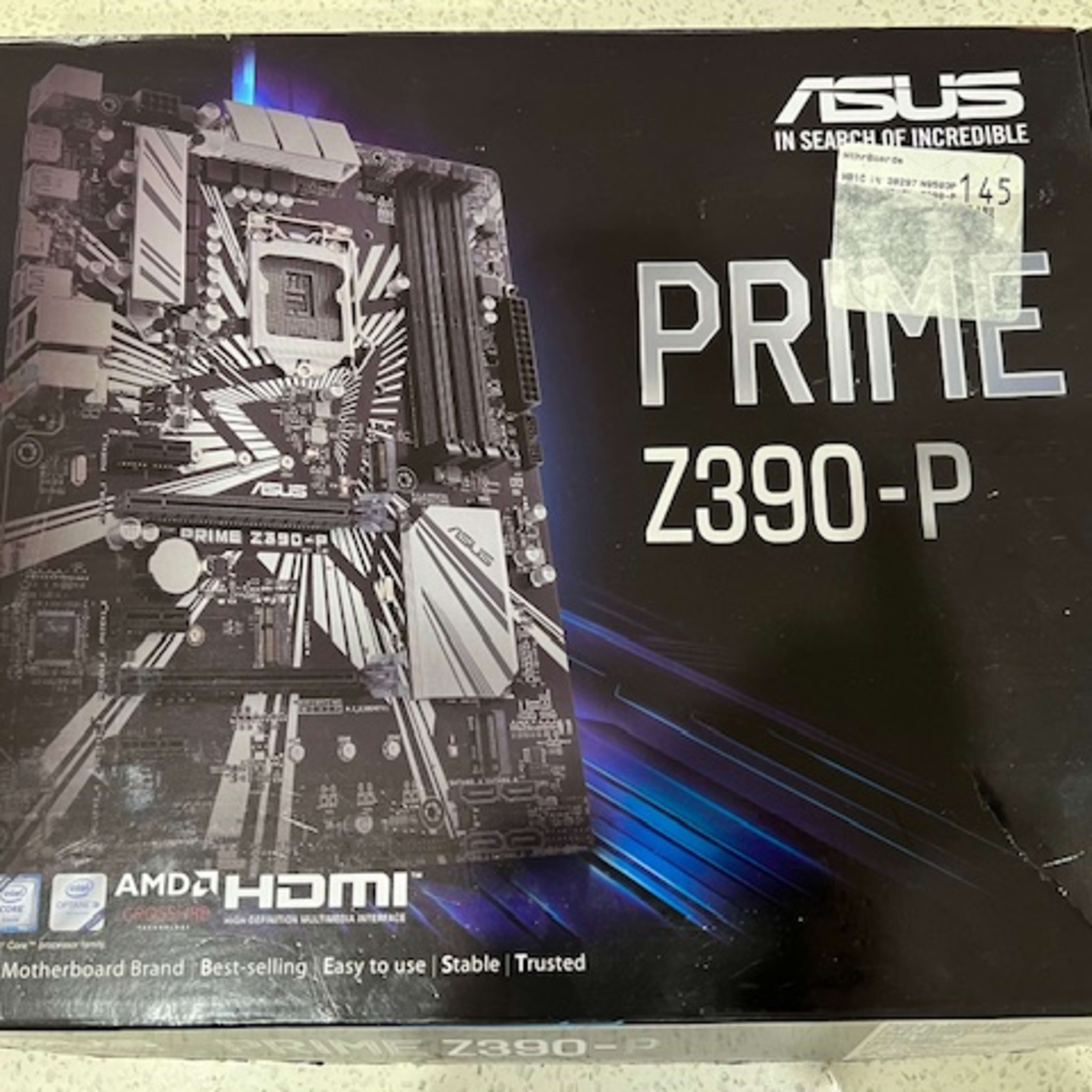 ASUS Prime Z390-P LGA 1151 (300 Series) Intel Z390 SATA 6Gb/s ATX Intel Motherboard + 16GB DDR4 RAM