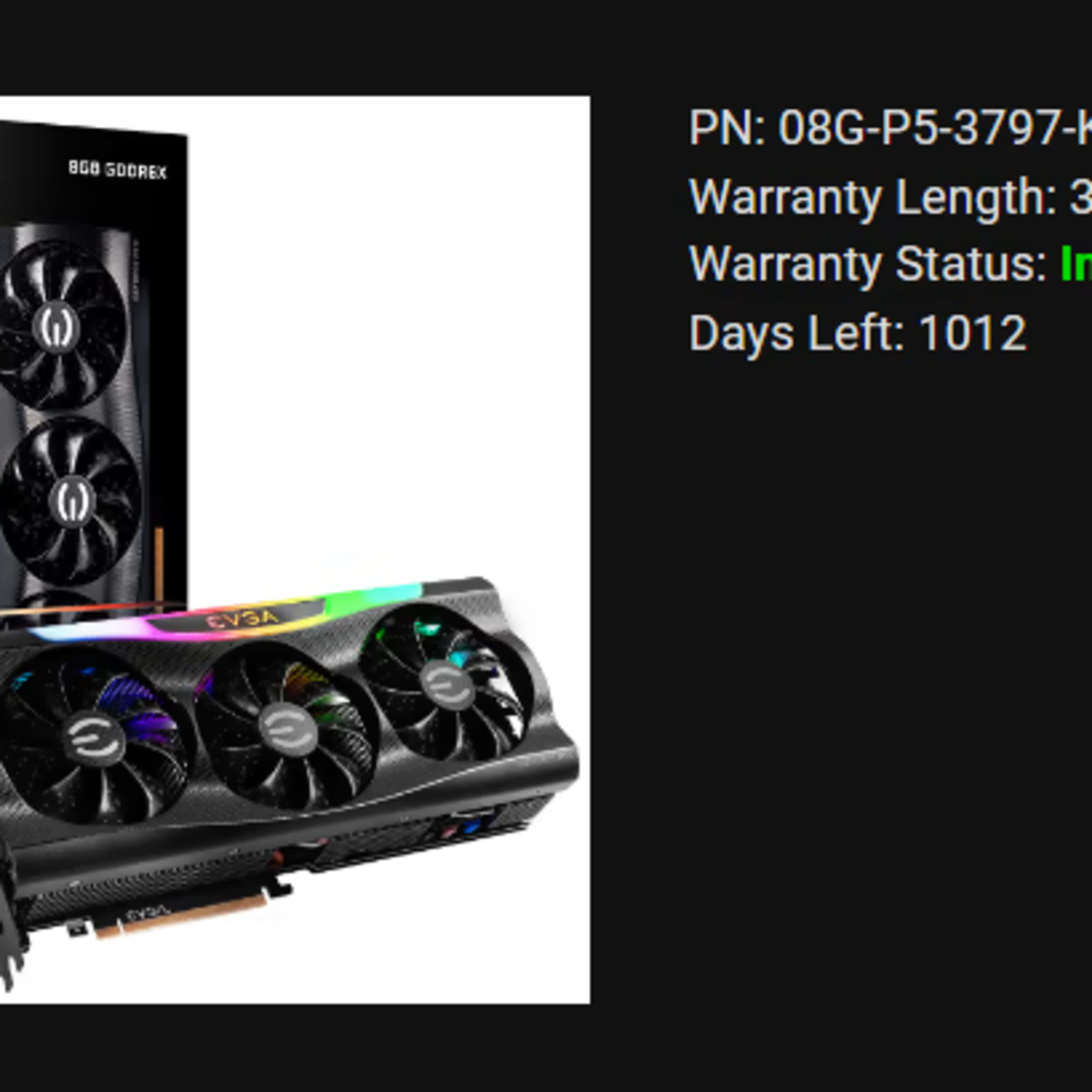 EVGA GeForce RTX 3070 Ti FTW3 ULTRA GAMING | 08G-P5-3797-KL | Jawa