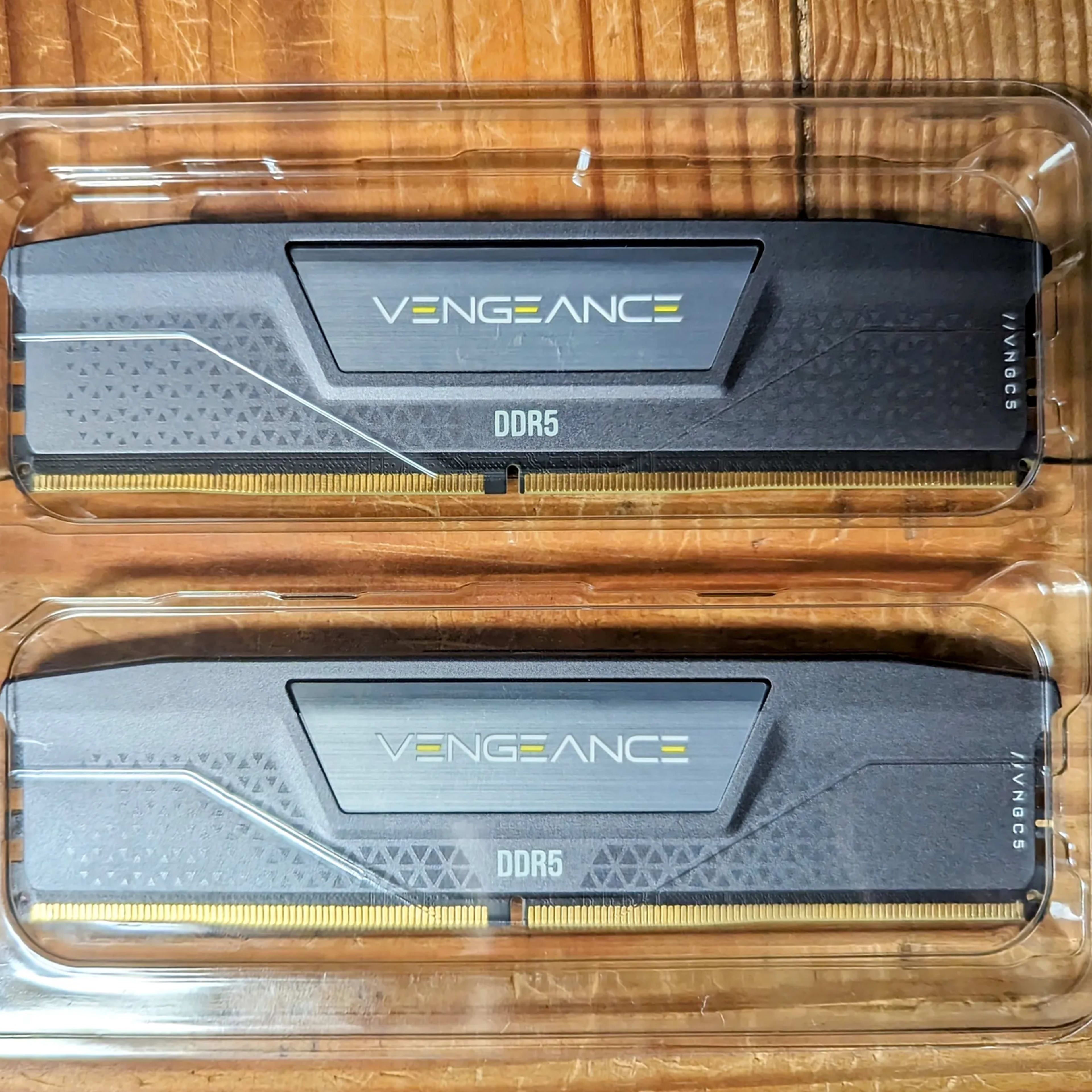 16 Gbs(2x8) of DDR5 Corsair Vengeance RAM