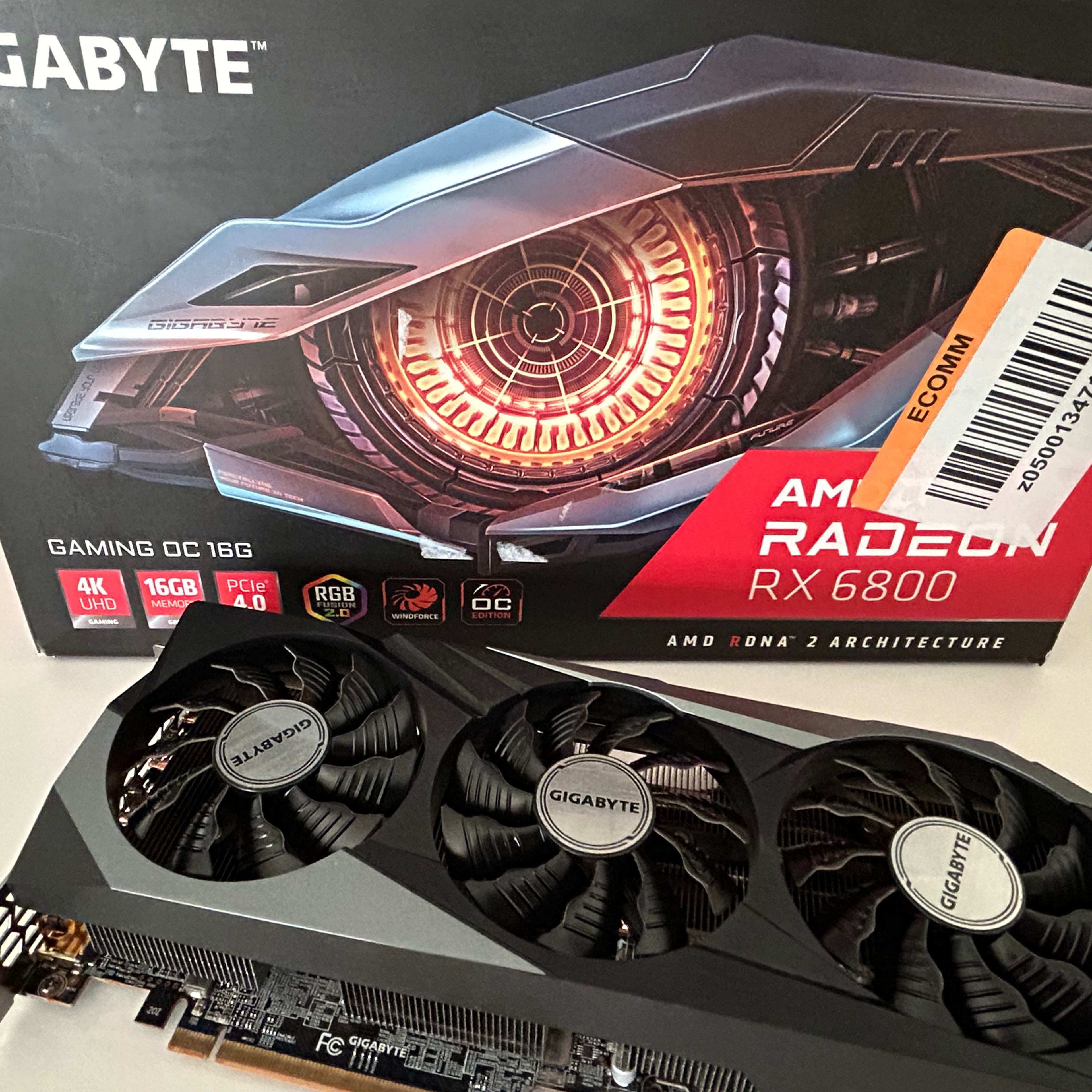 Gigabyte RX 6800 16GB Gaming OC