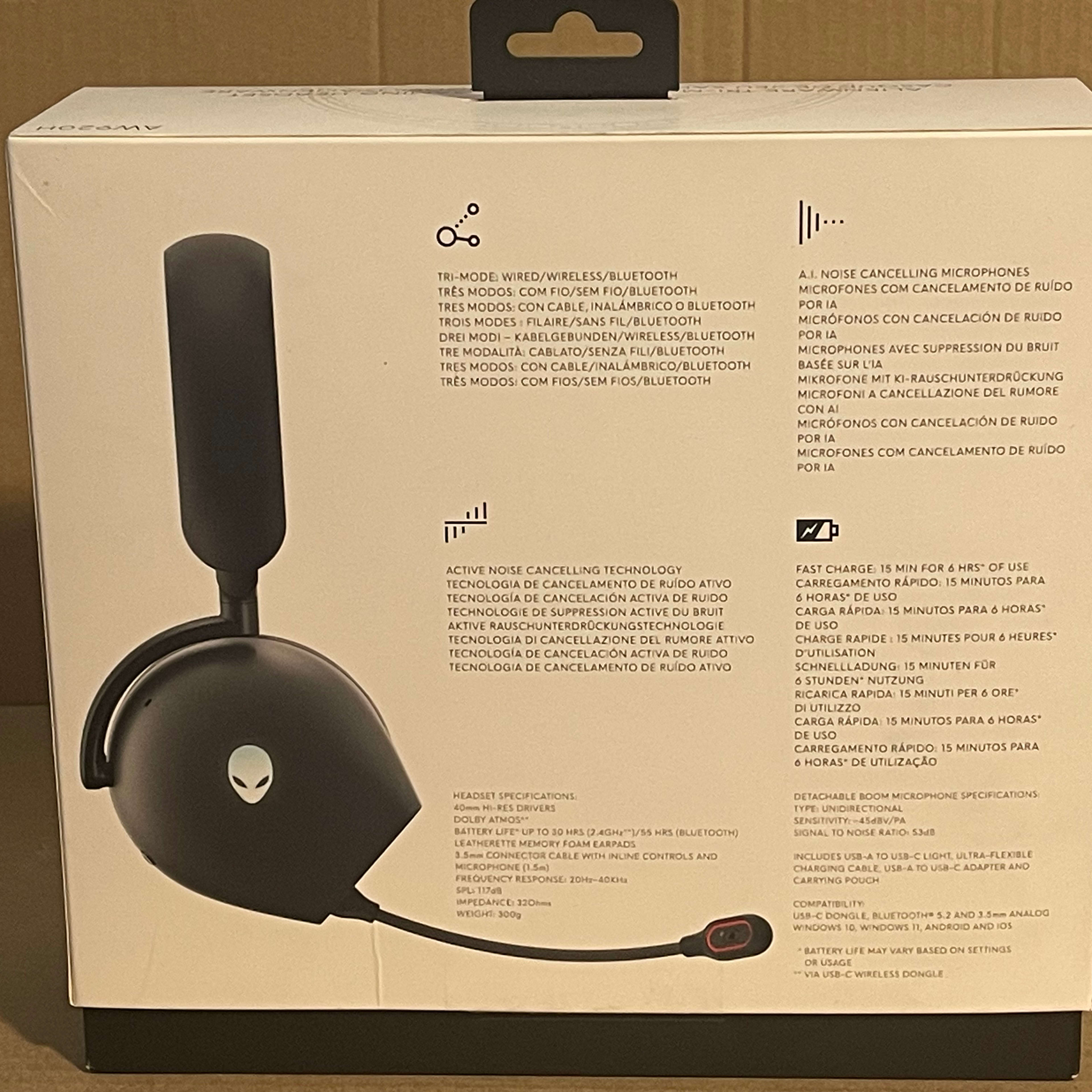 Alienware 920H Wireless Gaming Headset