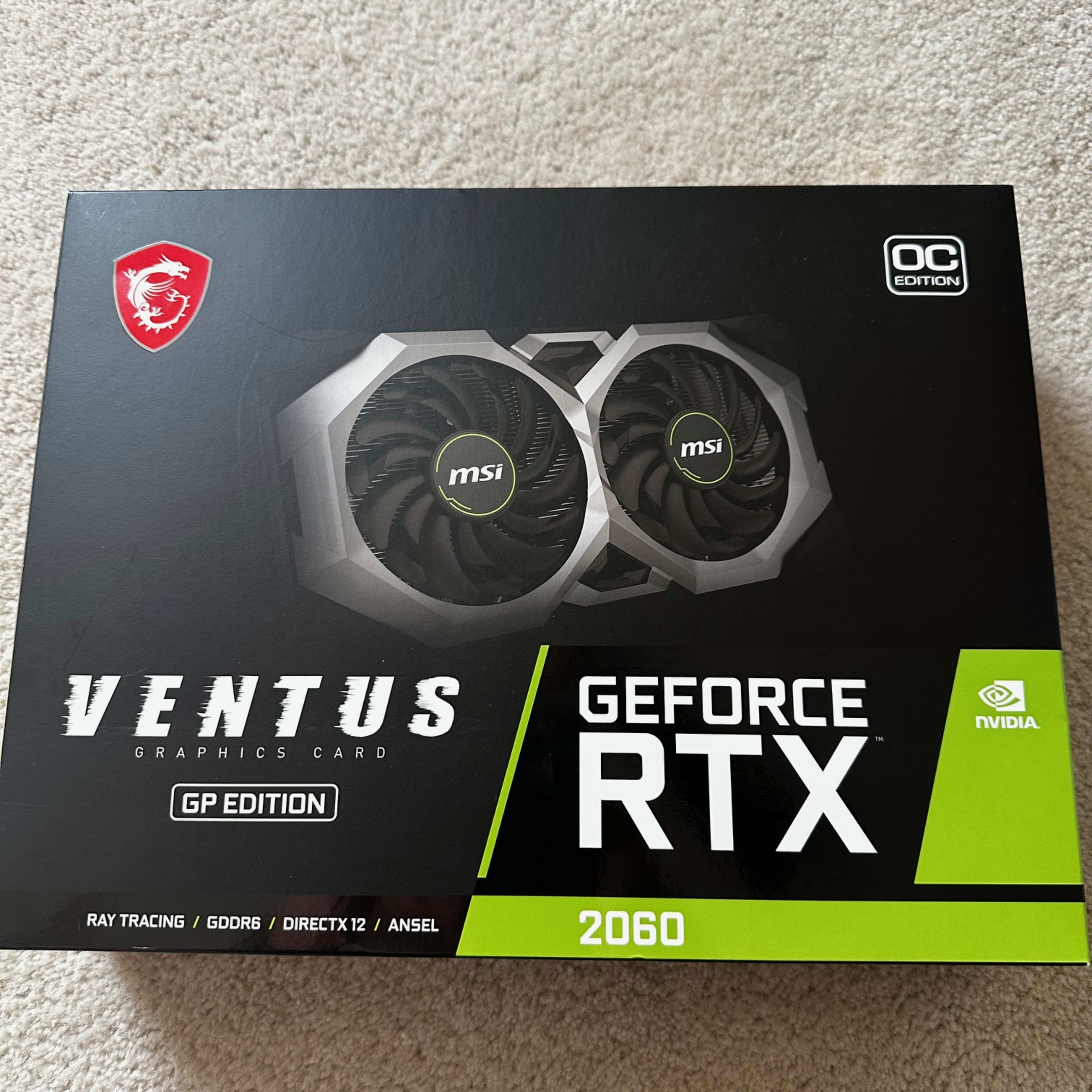 GeForce RTX 2060 VENTUS GP OC 6G | Jawa