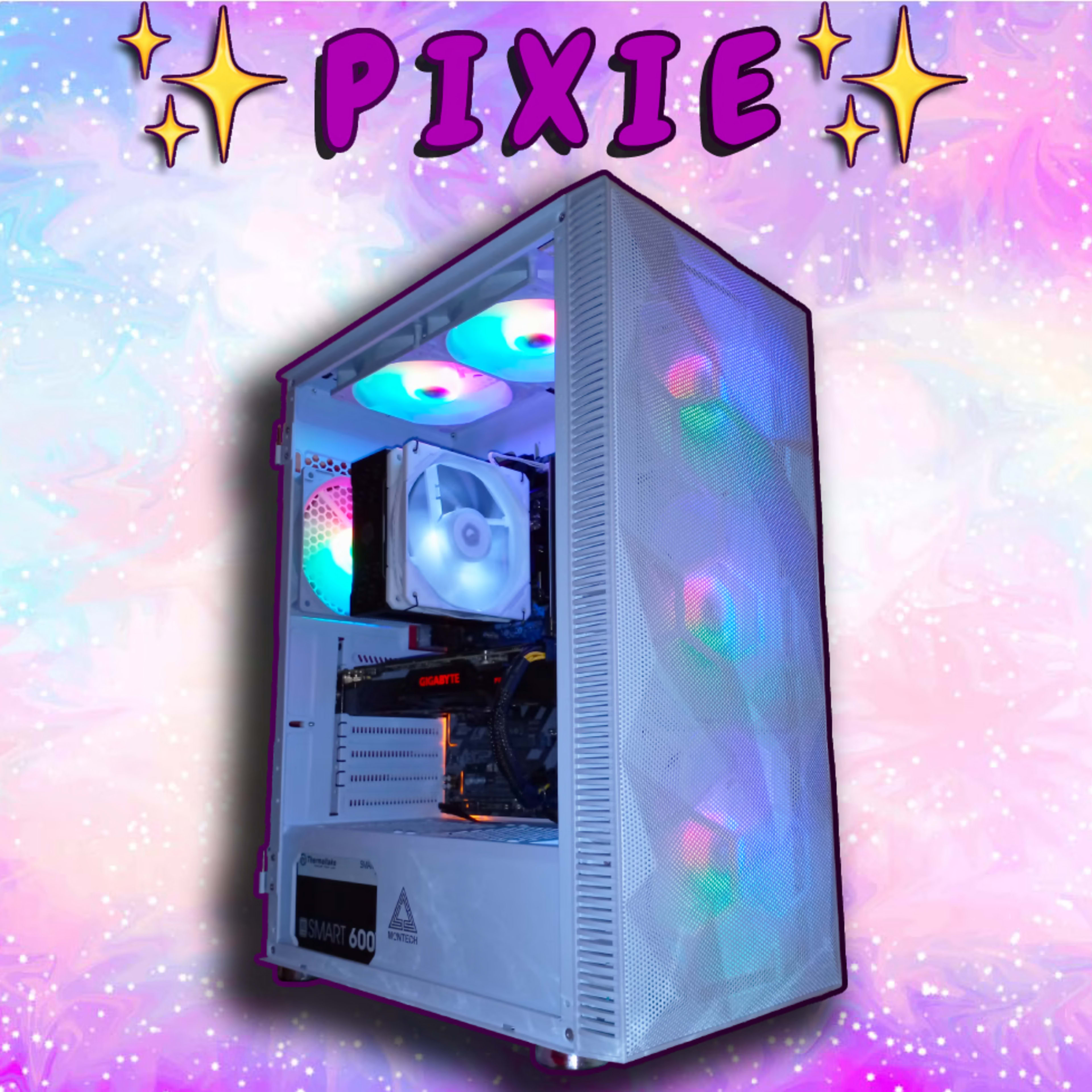 PIXIE✨| i7-9700F & GTX 1080| 32gb DDR4 + 1.2TB SSD Gaming PIXIE✨| i7-9700F & GTX 1080| 32gb DDR4 + 1.2TB SSD Gaming
