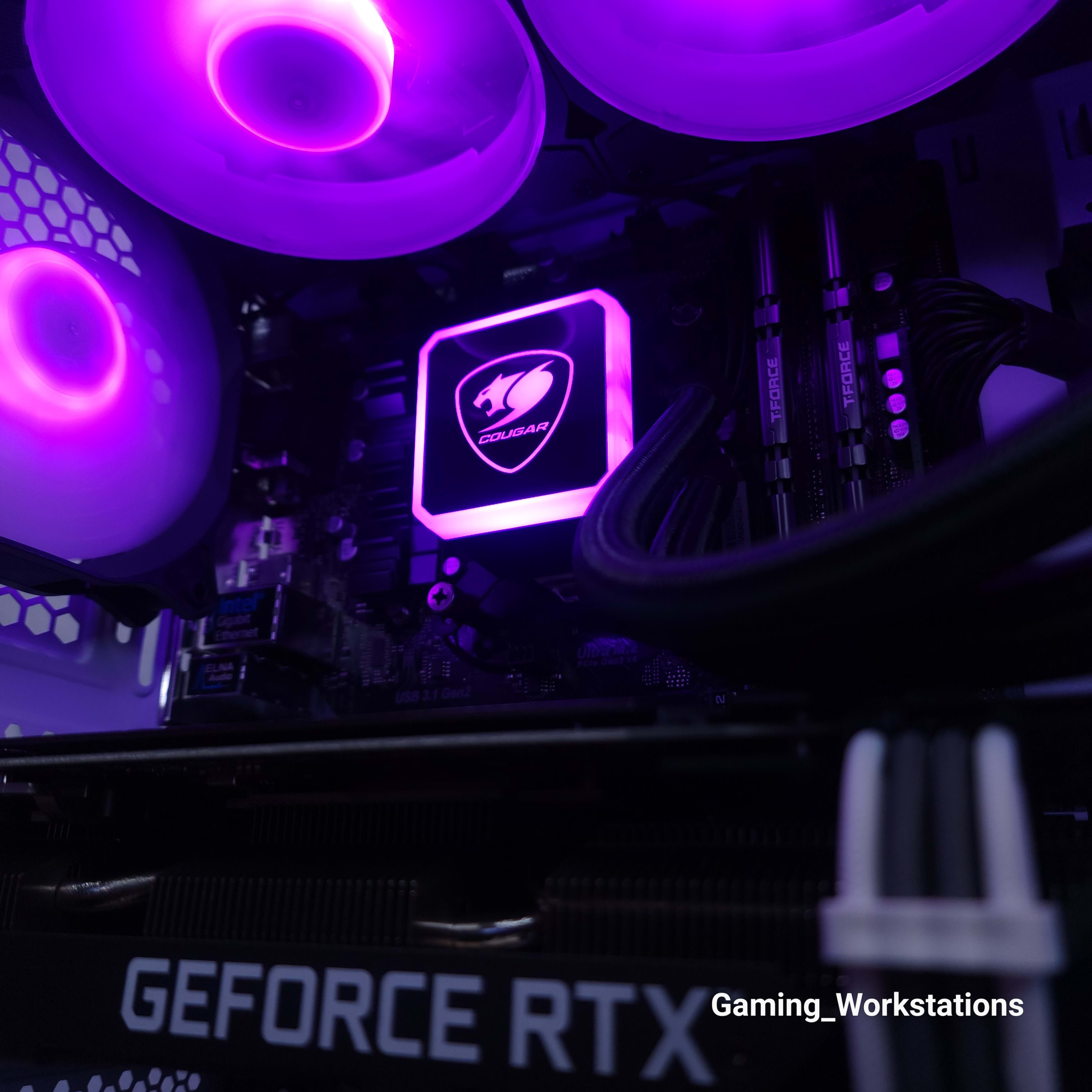 💜🤍RTX 3060Ti // Core i7 9700K // 16GB 3200MHz // 1TB NVMe Gen 3