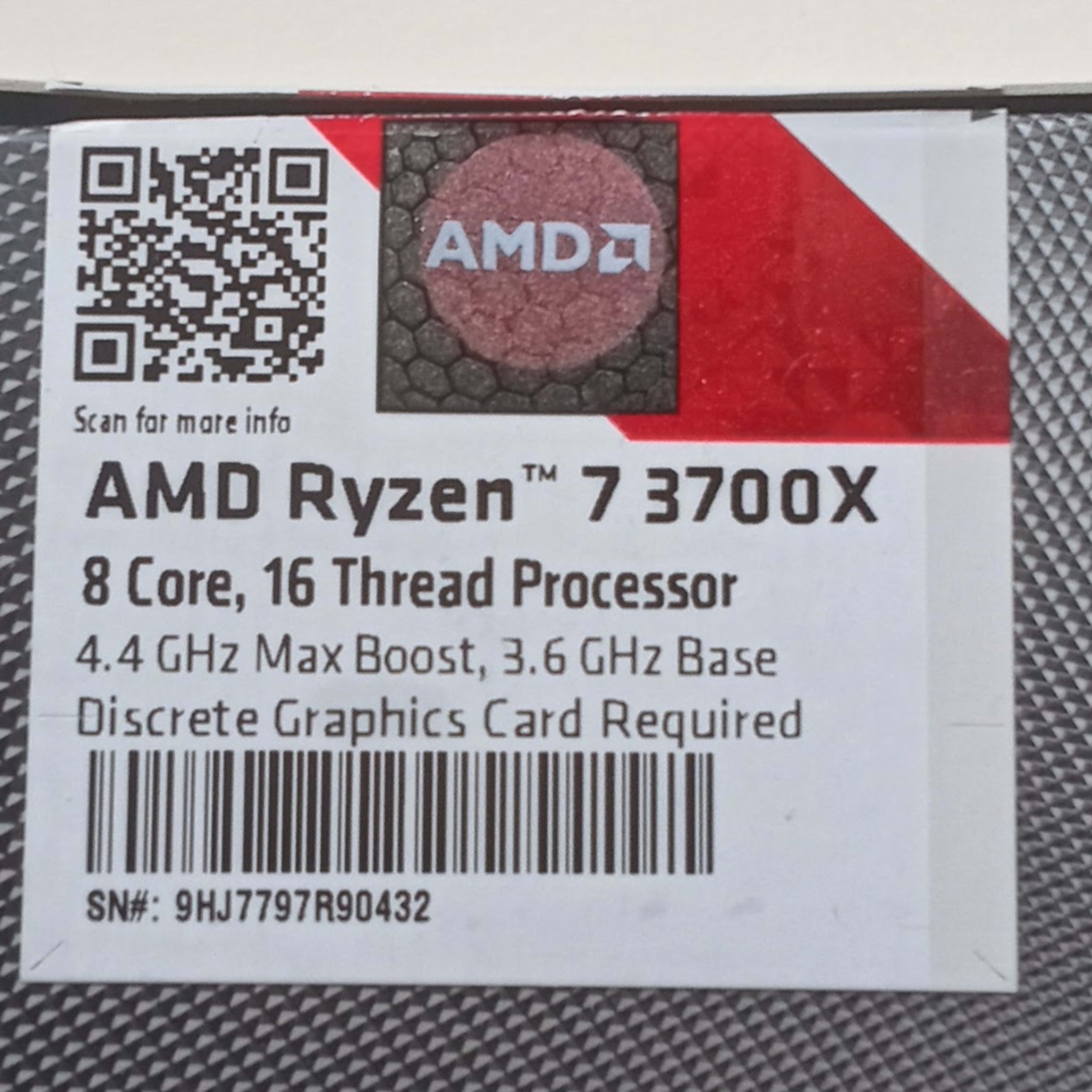 AMD Ryzen 7 3700X | Jawa