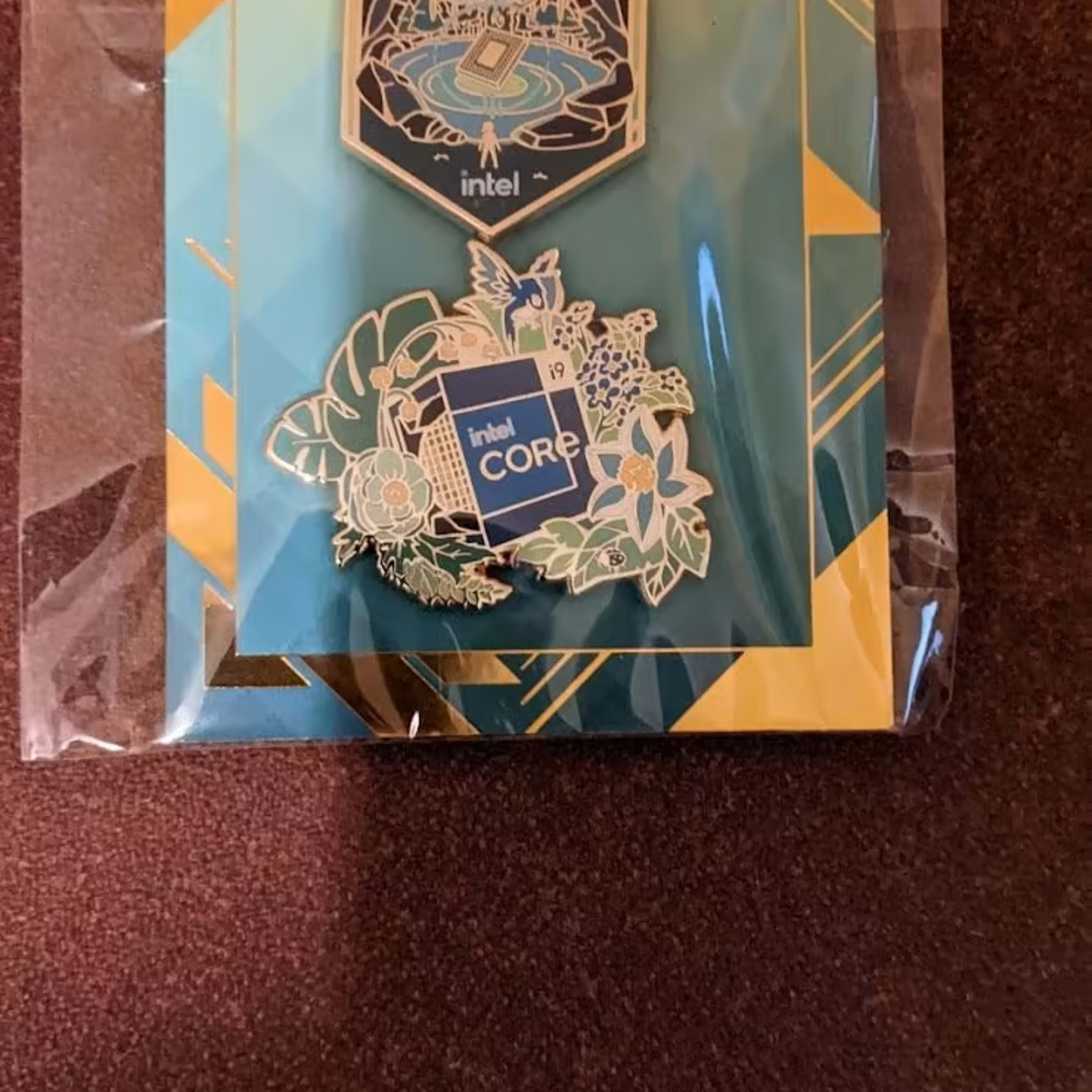 BNOB Intel Alder Lake pins and stickers