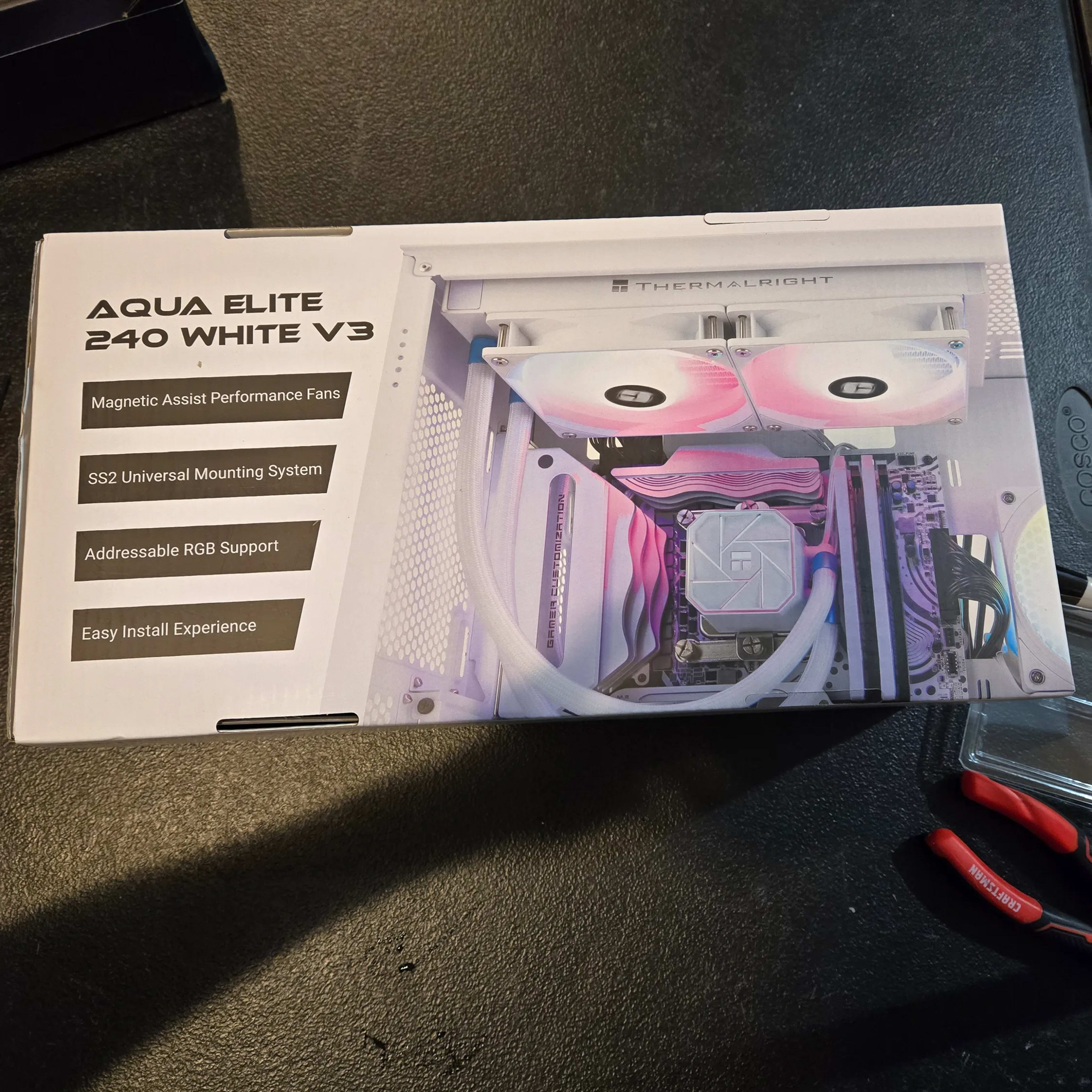 Thermalright Aqua Elite 240 White V3 AIO Liquid Cooler