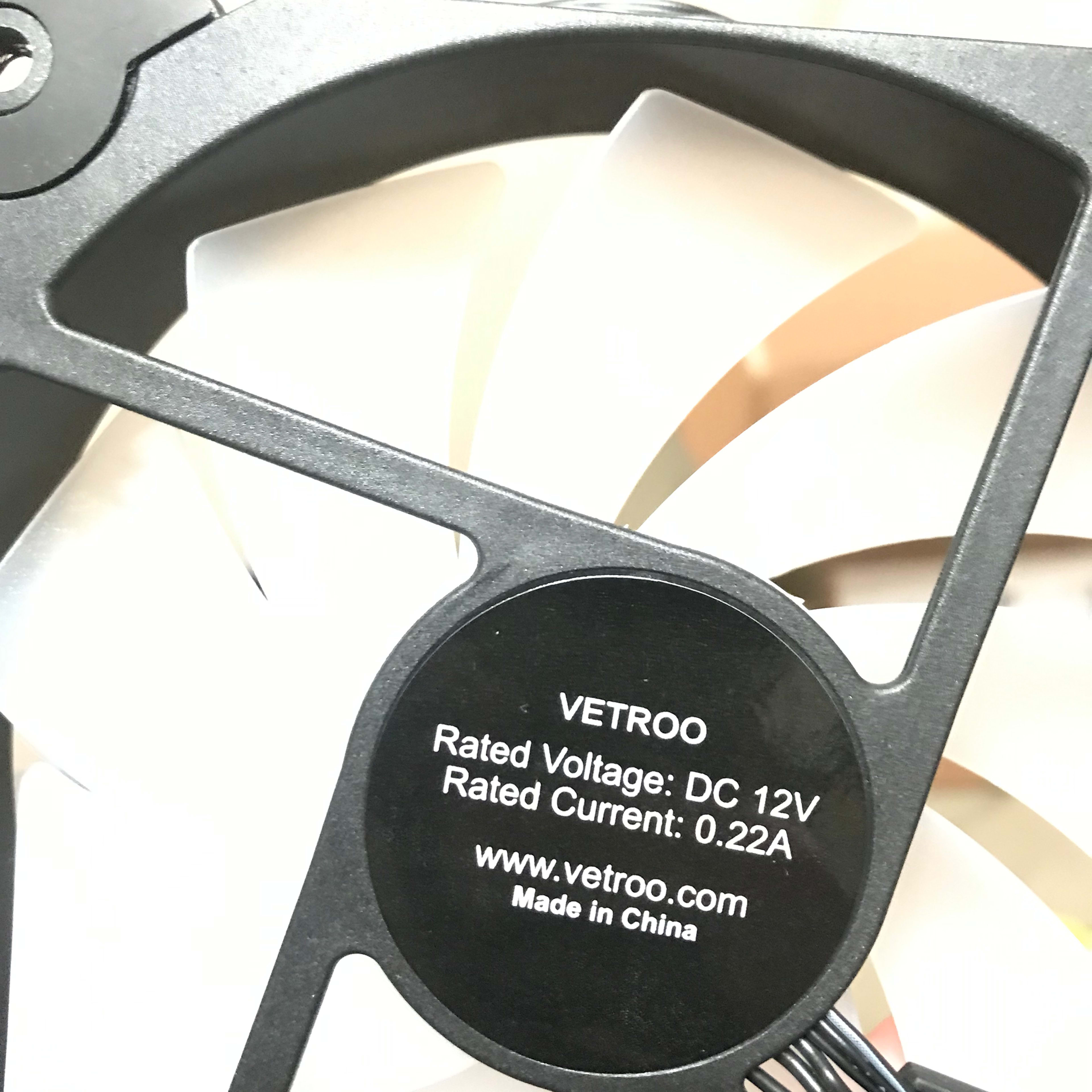 Vetroo ARGB 120mm fans