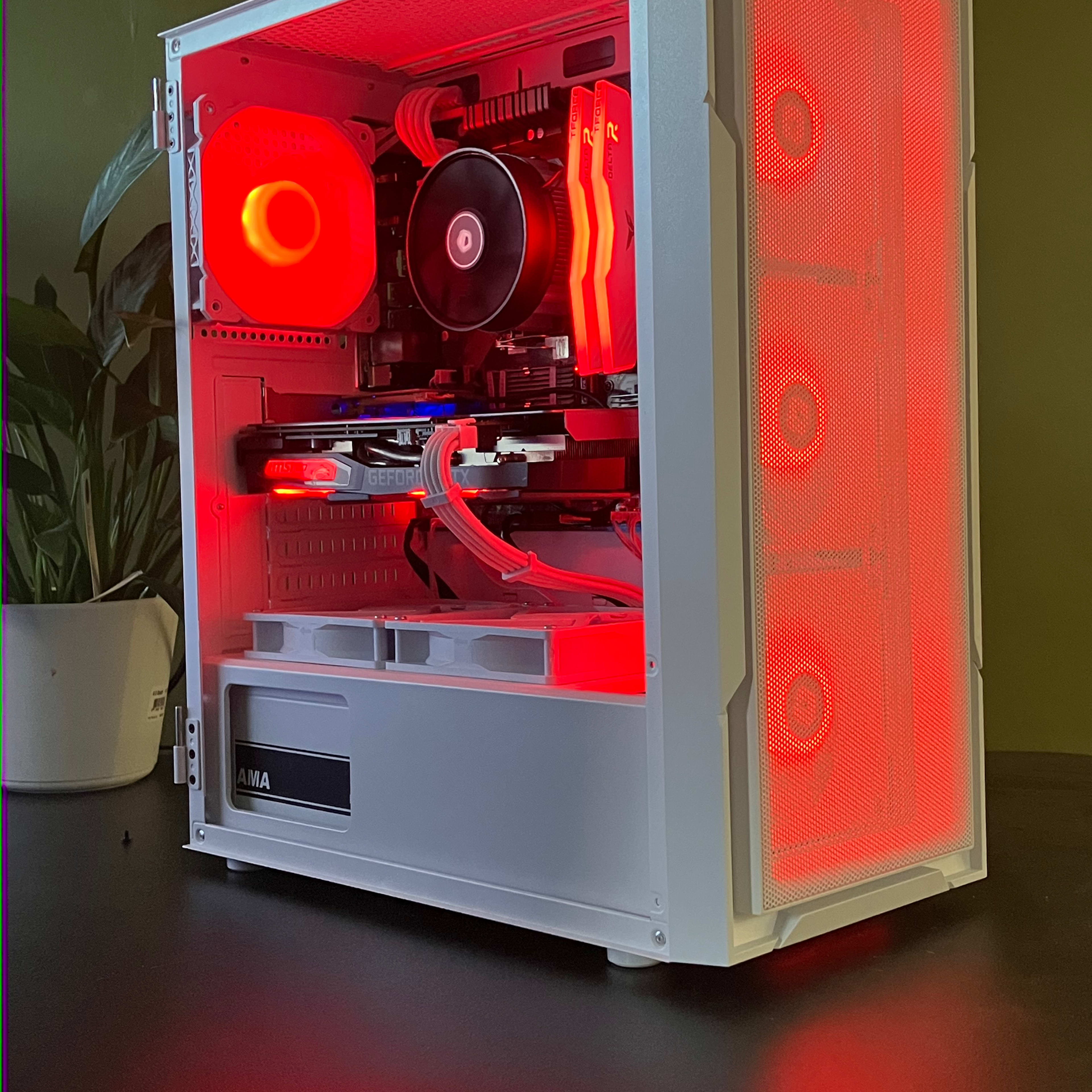 🦃Black Friday Sale! 🦃White RGB Gaming PC Ryzen 5 Nvidia 🦃Black Friday Sale! 🦃White RGB Gaming PC Ryzen 5 Nvidia