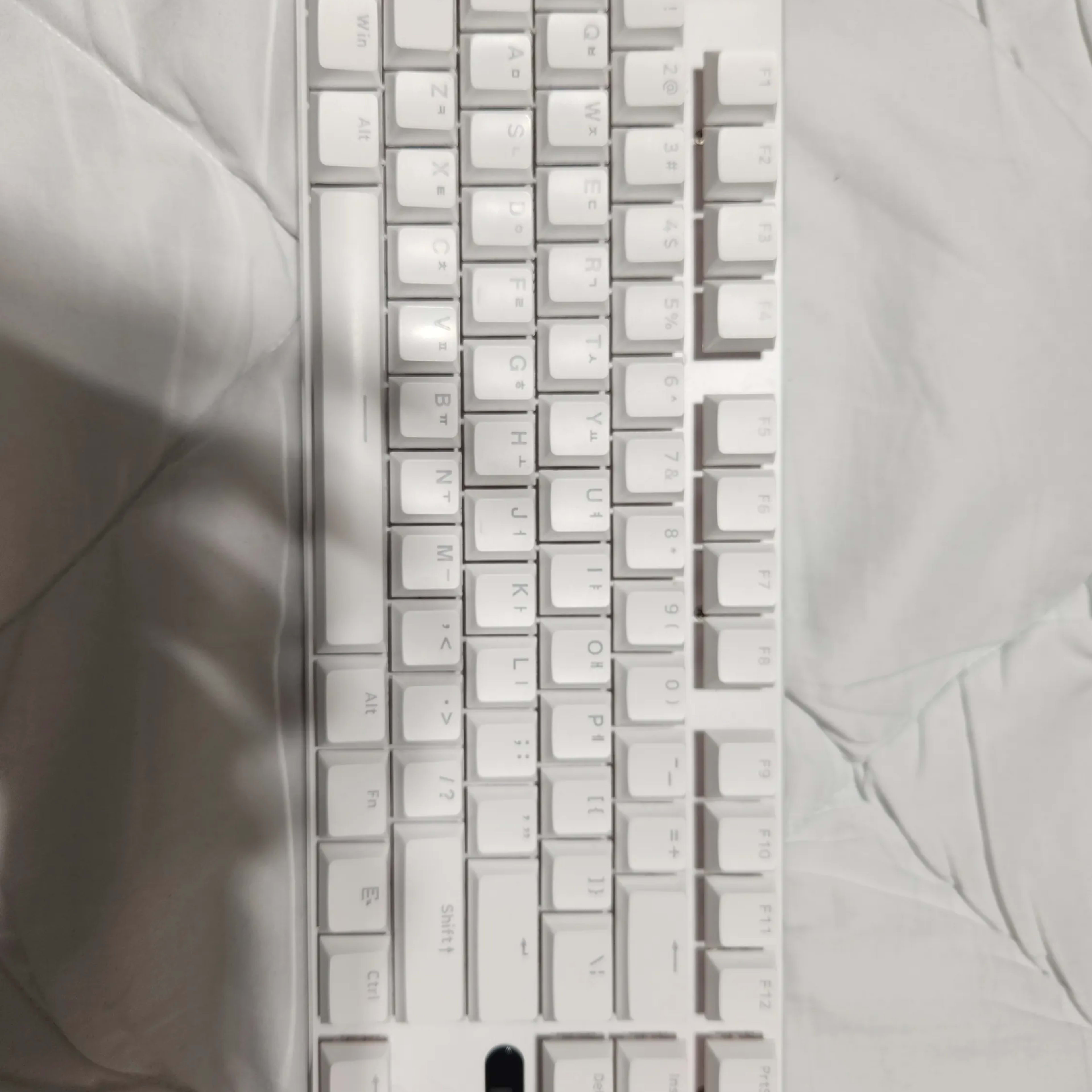 Pulsar PCMK ANSI 60% Kailh Speed Silver - PC周辺機器