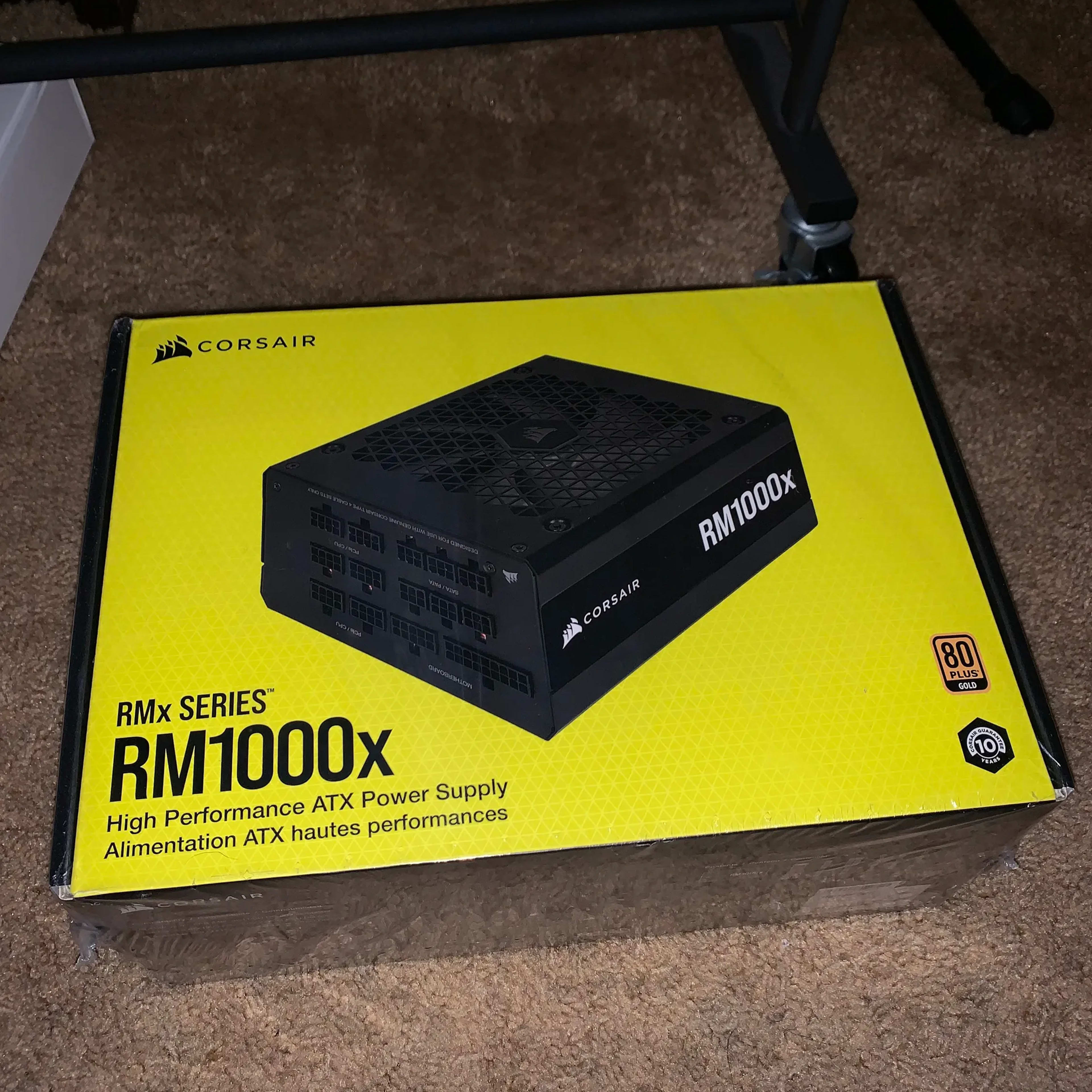 Corsair RMX Series RM850x 850 Watt 80+ Gold Certified PSU Power