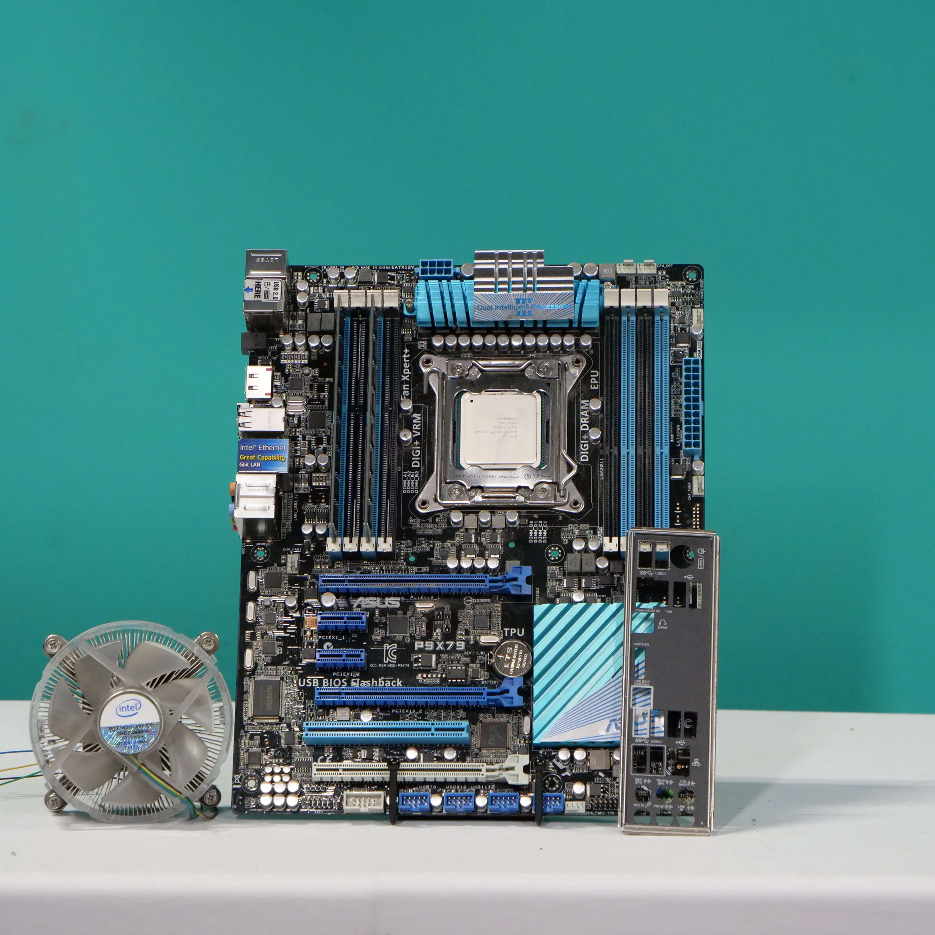 Asus X79 Motherboard Kit with i7-4930k & 16 gb ram. Cheap 6 core setup! Free Shipping!