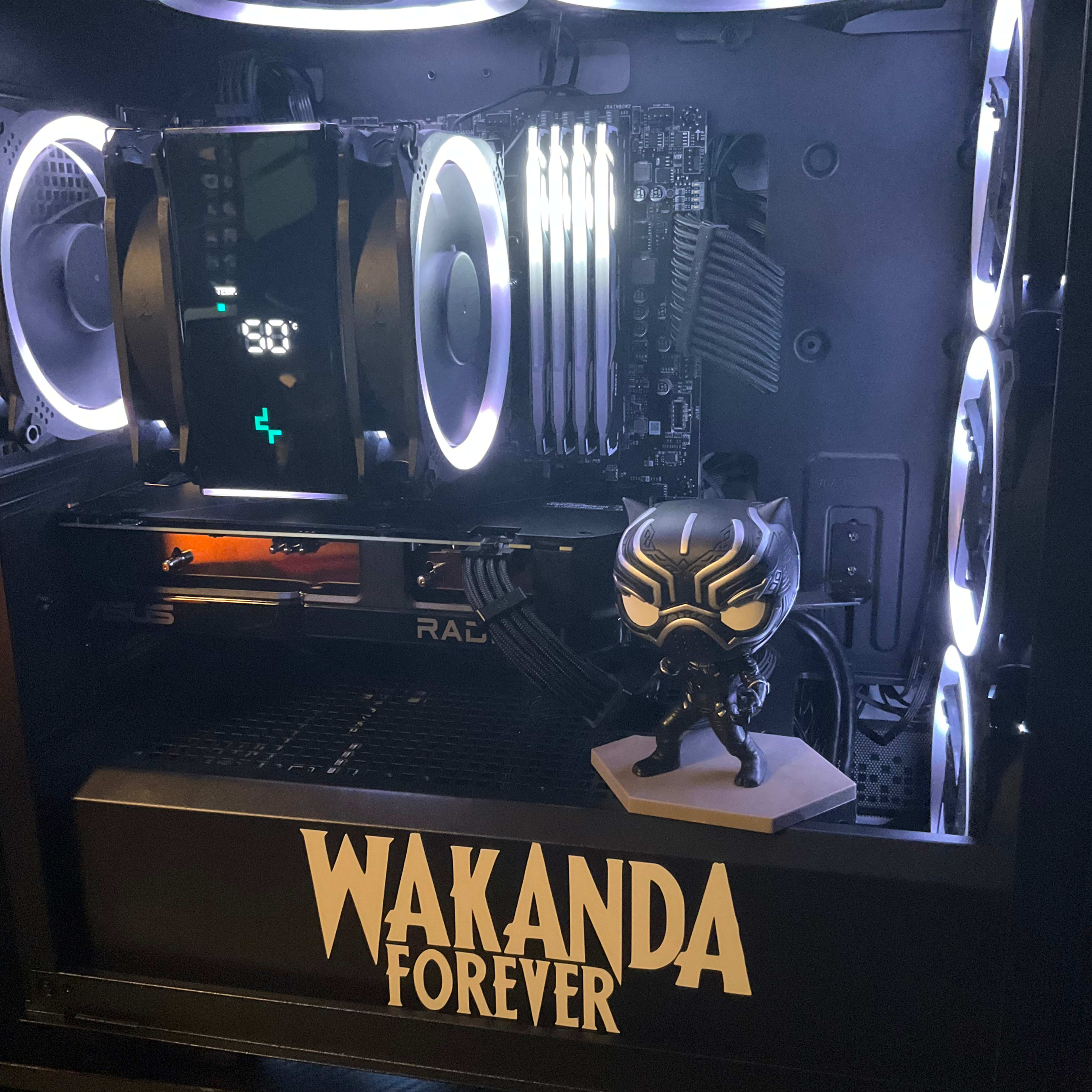 🐆PRO LEVEL BLACK⚫️PANTHER GAMING PC⚫️