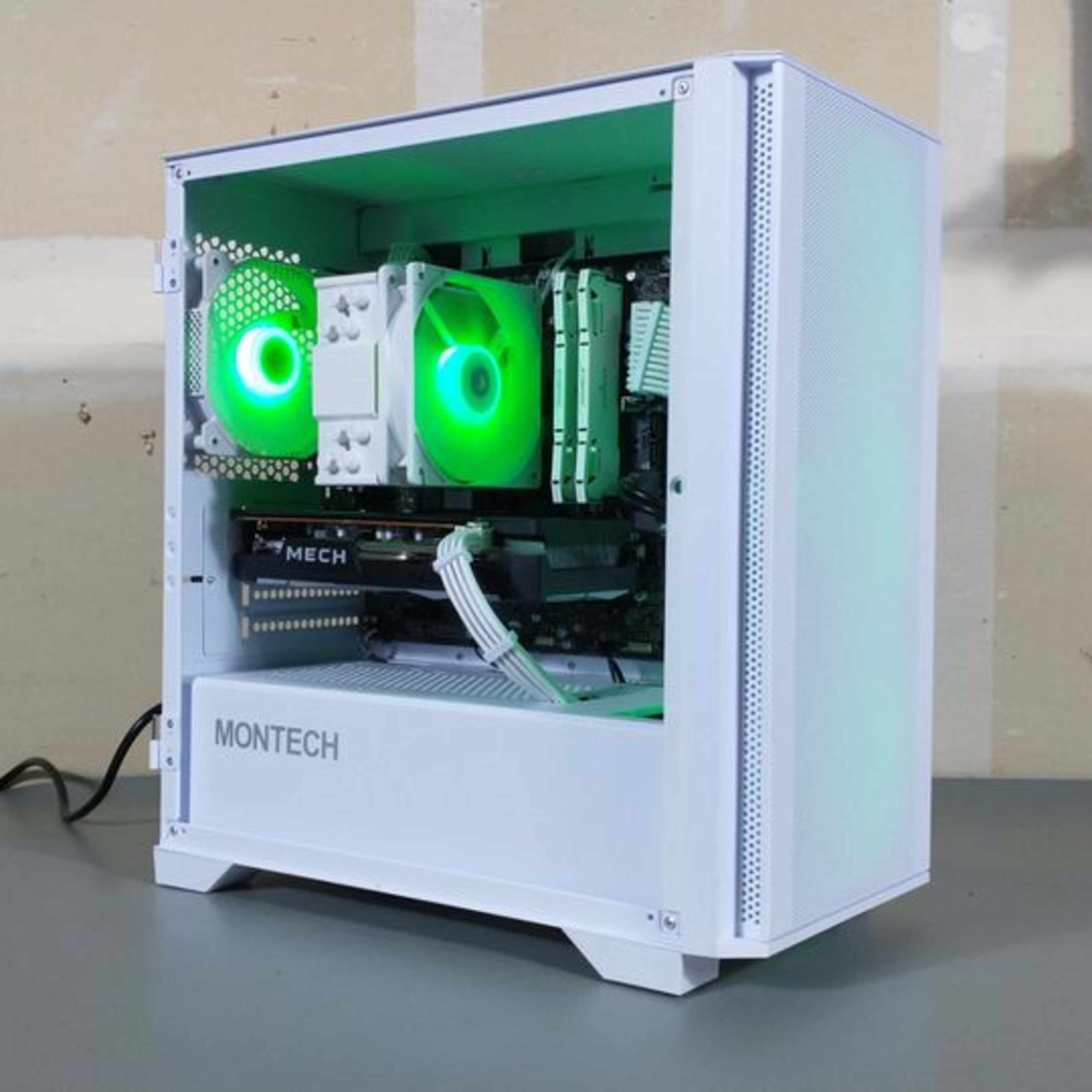 White Mid Range PC Build | Intel i3-12100F | RX 6600 | 16GB White Mid Range PC Build | Intel i3-12100F | RX 6600 | 16GB