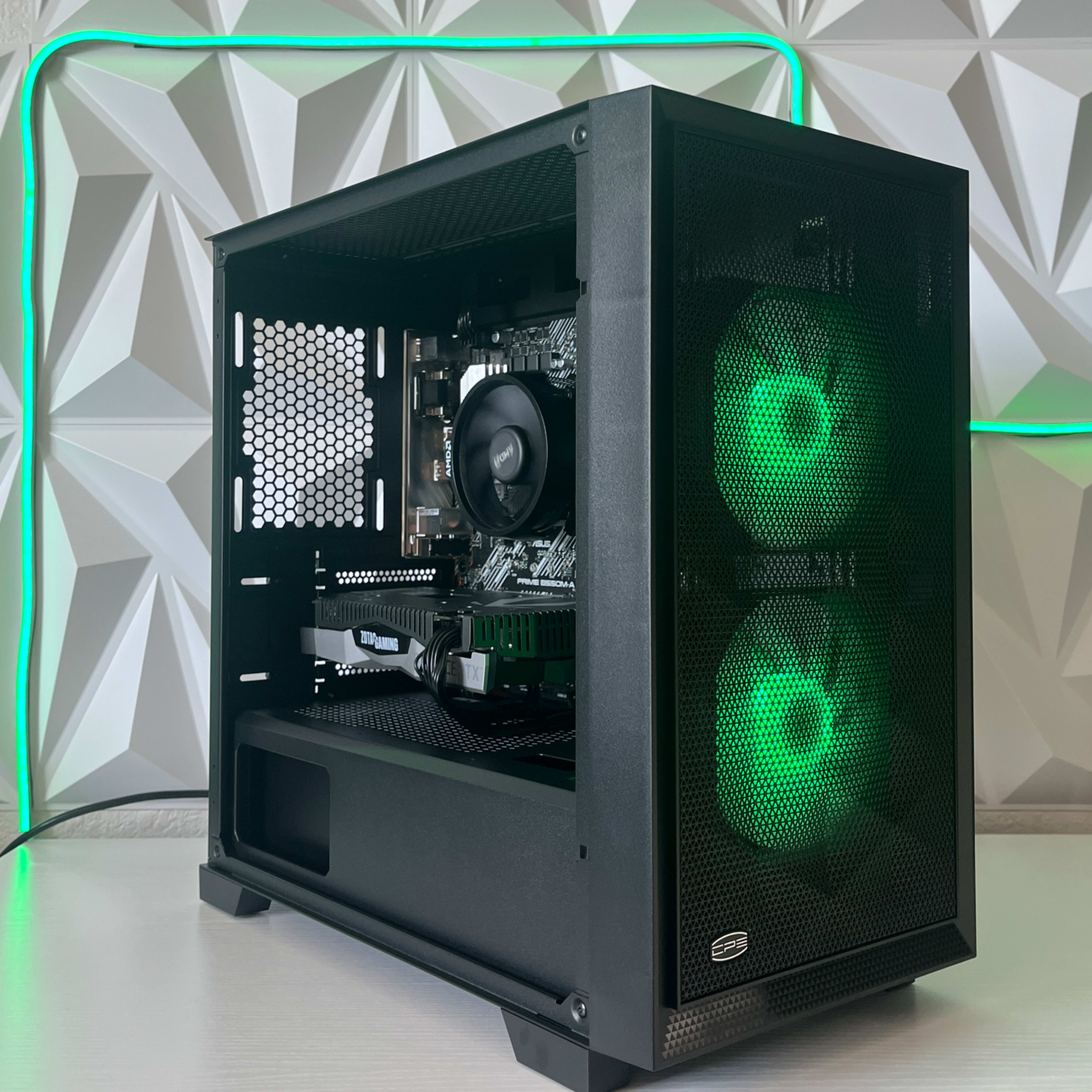 RTX 2060 SUPER 8GB, Ryzen 7 2700X, 16GB RAM | Black RGB RTX 2060 SUPER 8GB, Ryzen 7 2700X, 16GB RAM | Black RGB