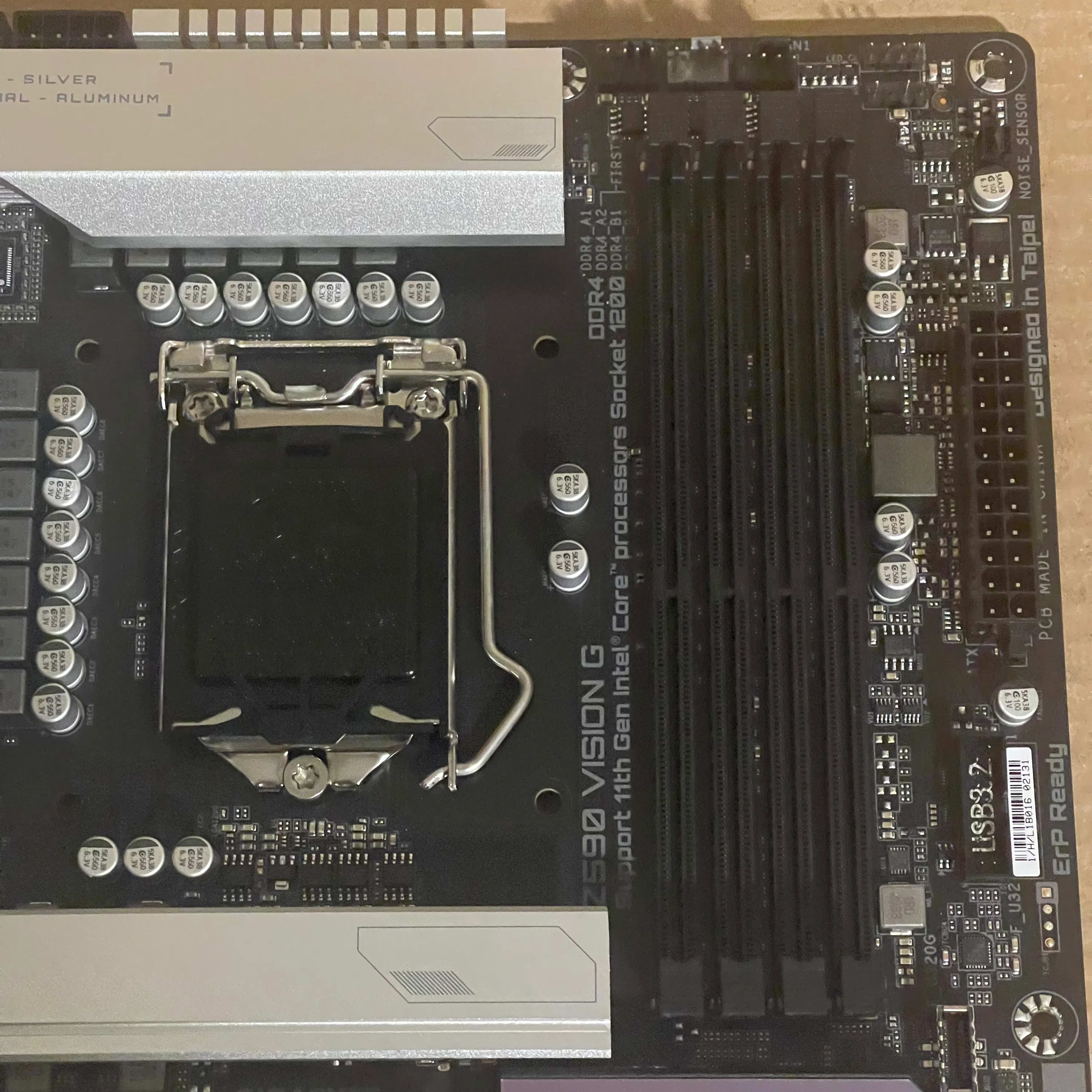 Factory Refurbished, Gigabyte Z590 Vision G LGA 1200 ATX