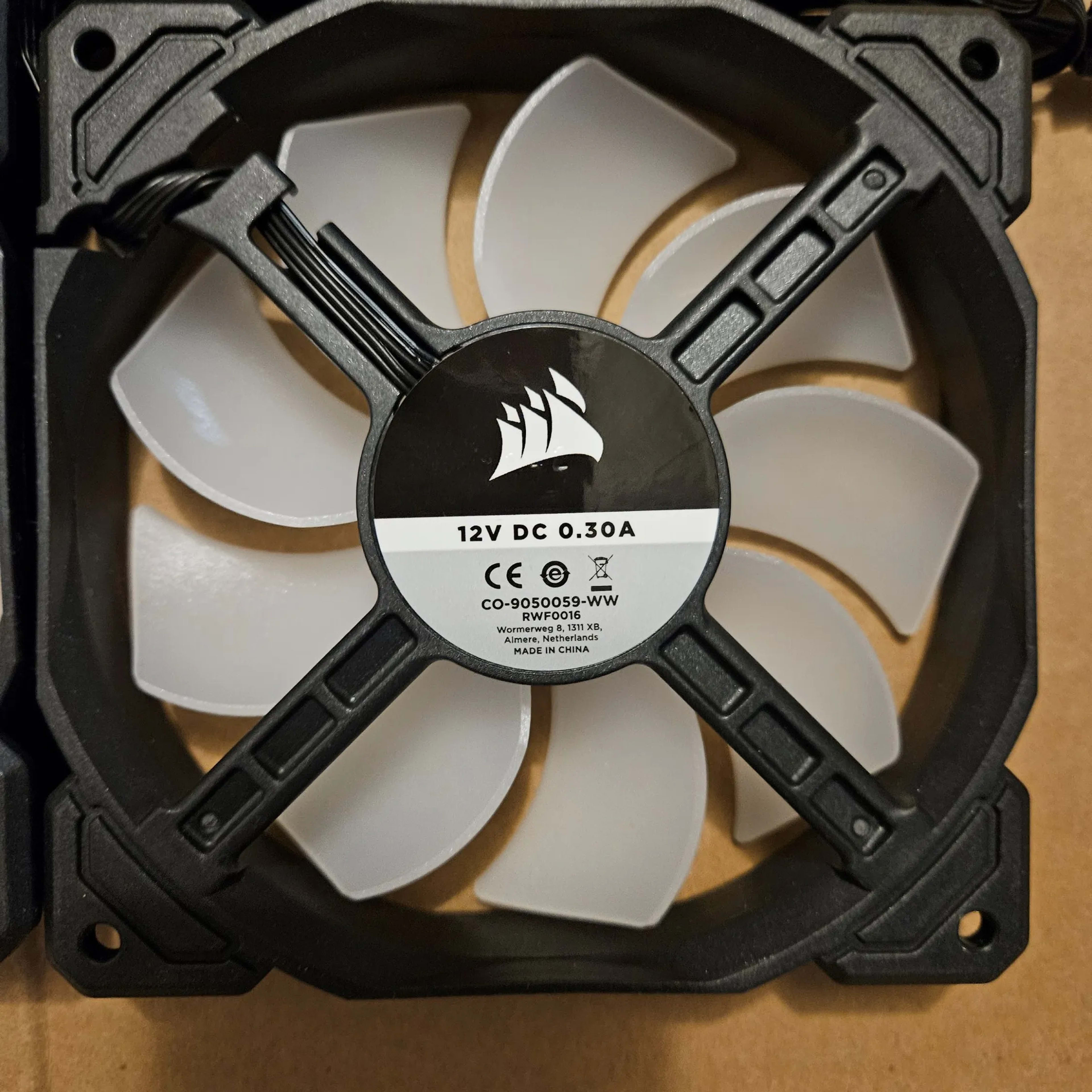 3x Corsair SP120 RGB 120mm Fans - Used - Good Condition