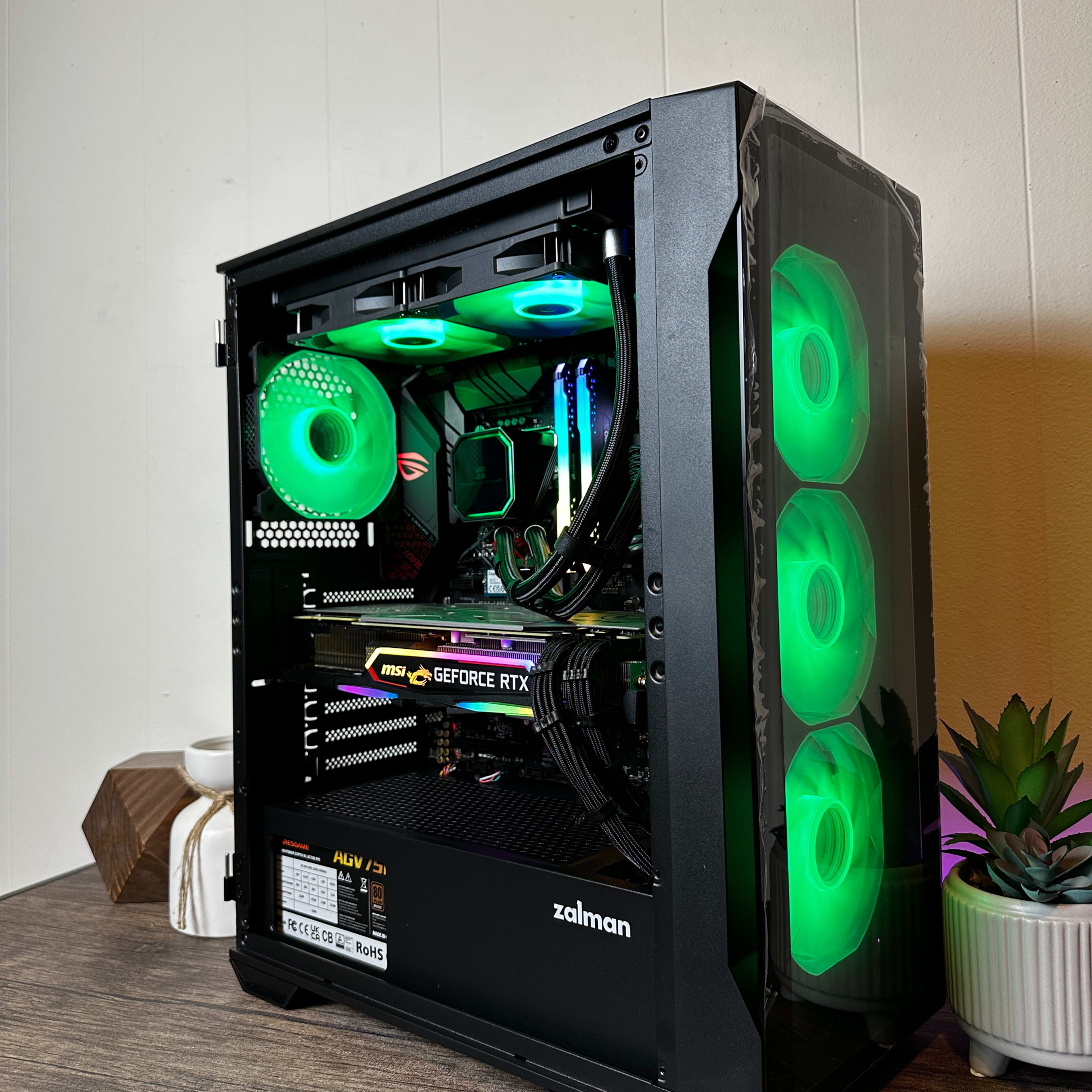 Mid-Range Gaming PC i9-9900K, RTX 2080, 16gb DDR4, 1TB NVME, 2TB HDD! Full ARGB