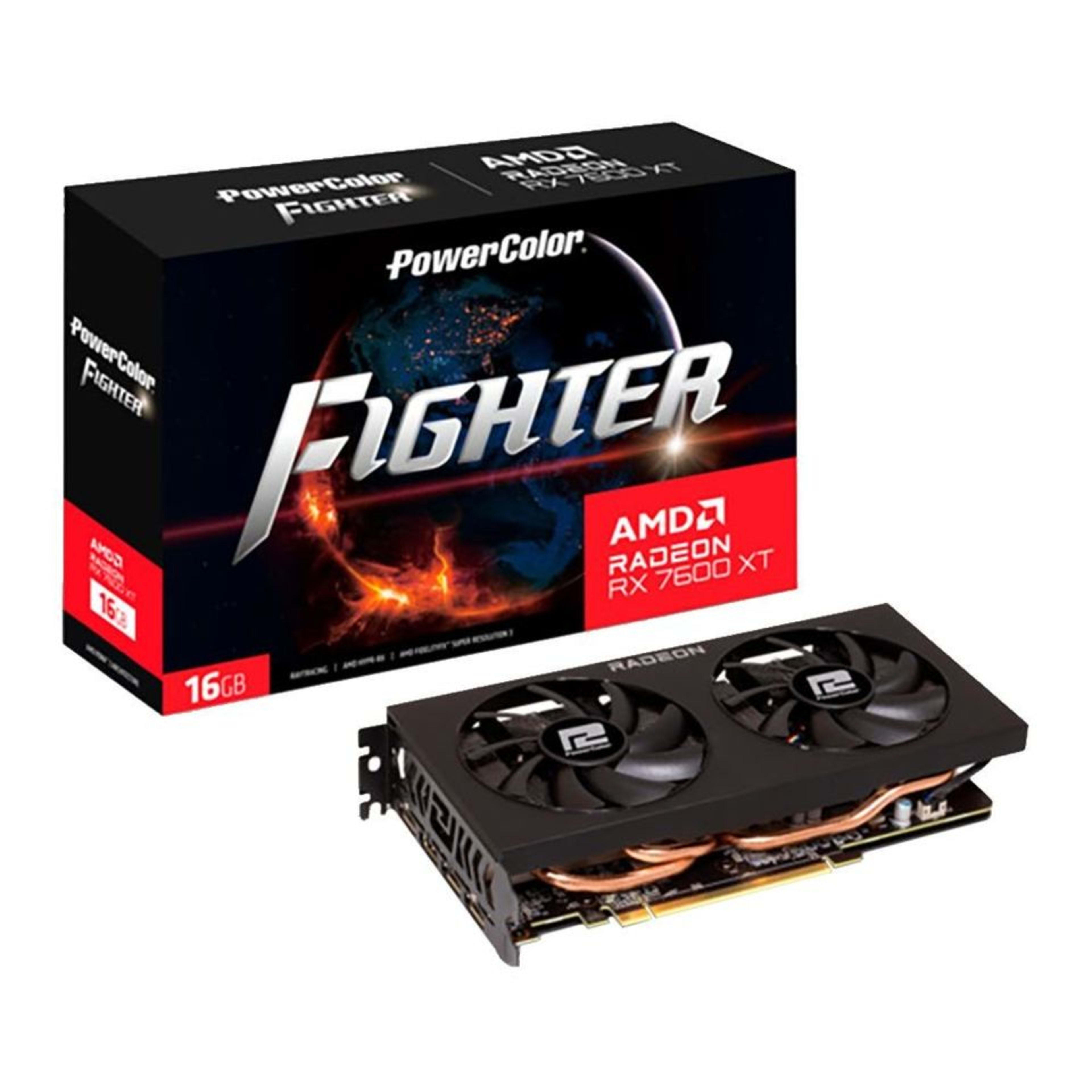 GPU AMD Radeon RX 7600 XT Primary/Discrete
