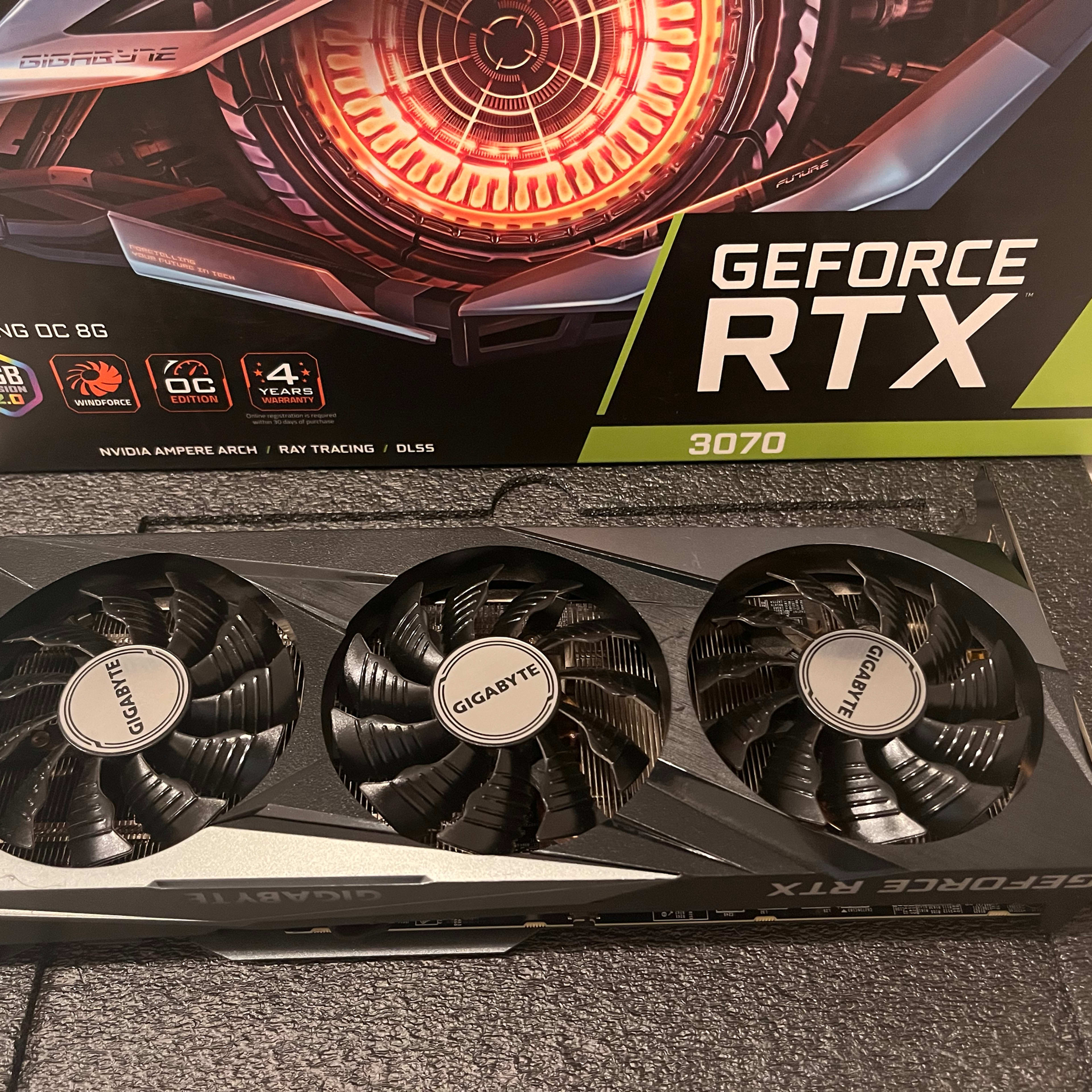 gigabyte RTX 3070 gaming oc