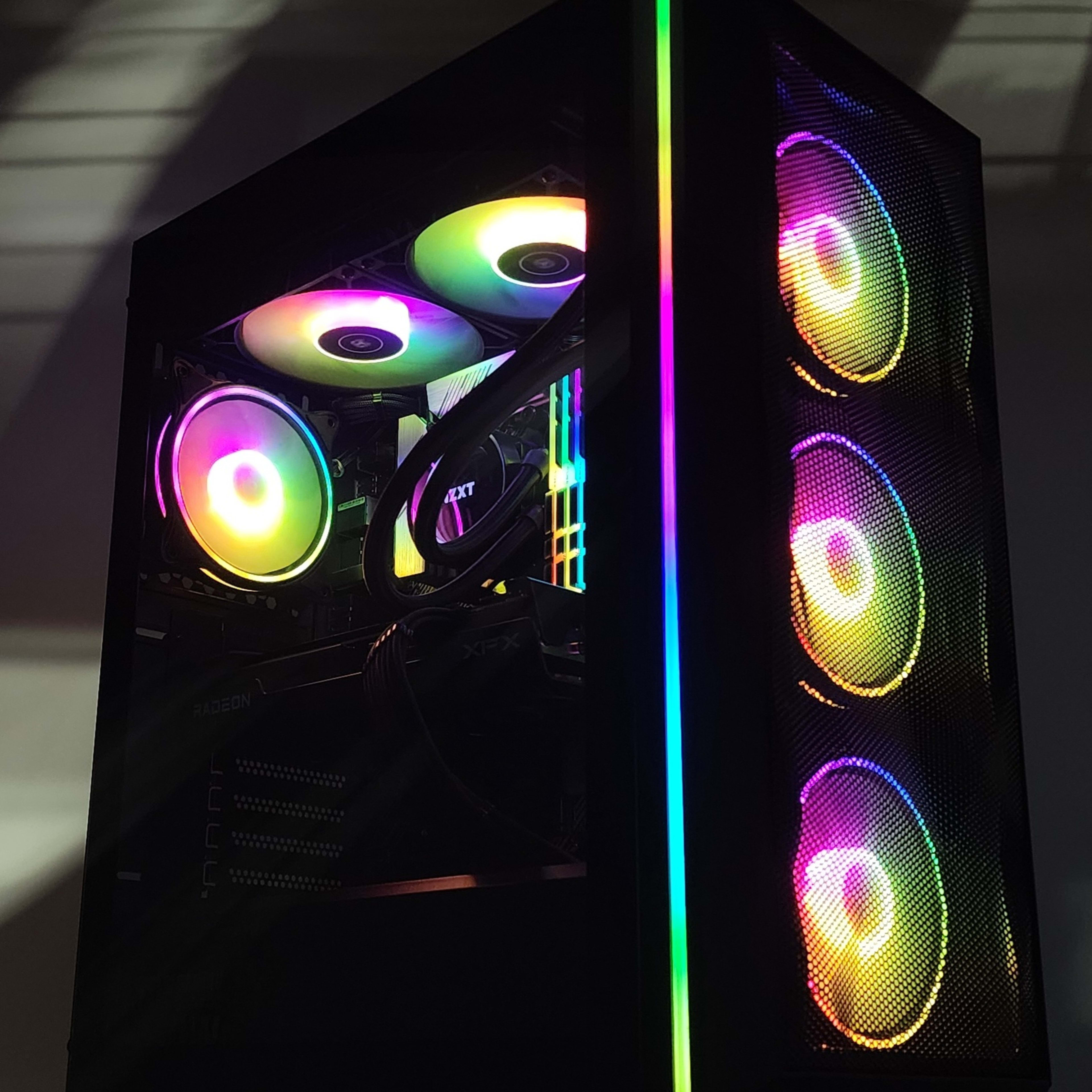 Gaming PC Ryzen 9 5950X 32GB RAM 1TB SSD RX 7600 XT 16GB Gaming PC Ryzen 9 5950X 32GB RAM 1TB SSD RX 7600 XT 16GB
