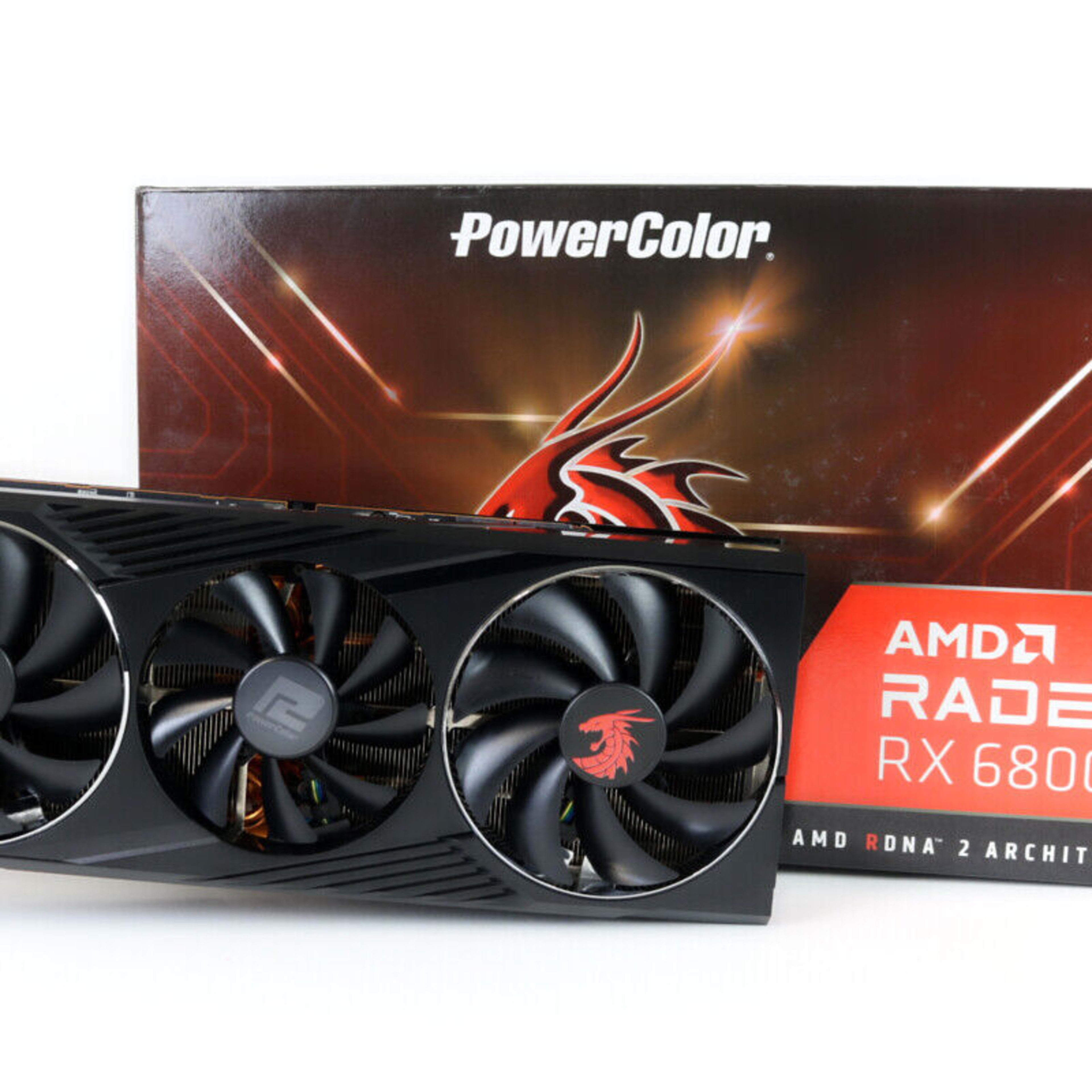 PowerColor AMD Radeon RX 6800 XT Red Dragon Triple-Fan 16GB GDDR6